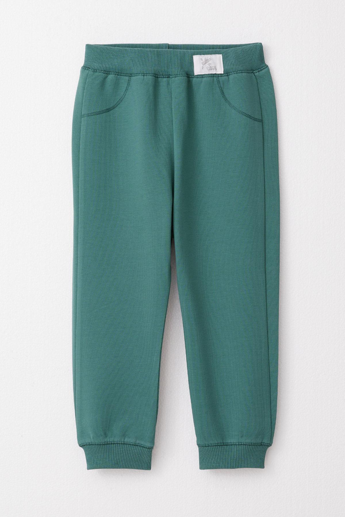 Breeze Erkek Bebek Alt Bel Kısmı Armalı Karyoka Dikişli Petrol Yeşili (1-2 Yaş)