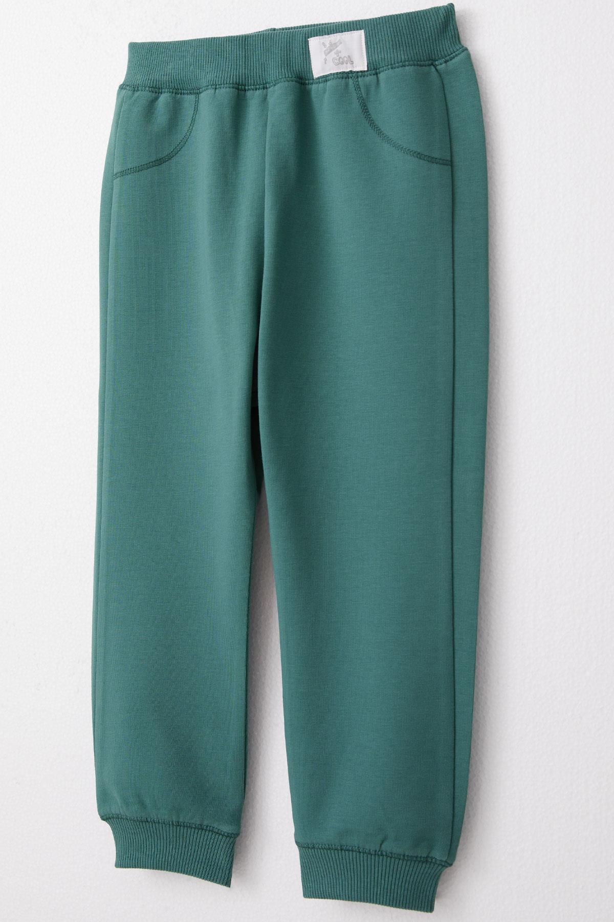 Breeze Erkek Bebek Alt Bel Kısmı Armalı Karyoka Dikişli Petrol Yeşili (1-2 Yaş)