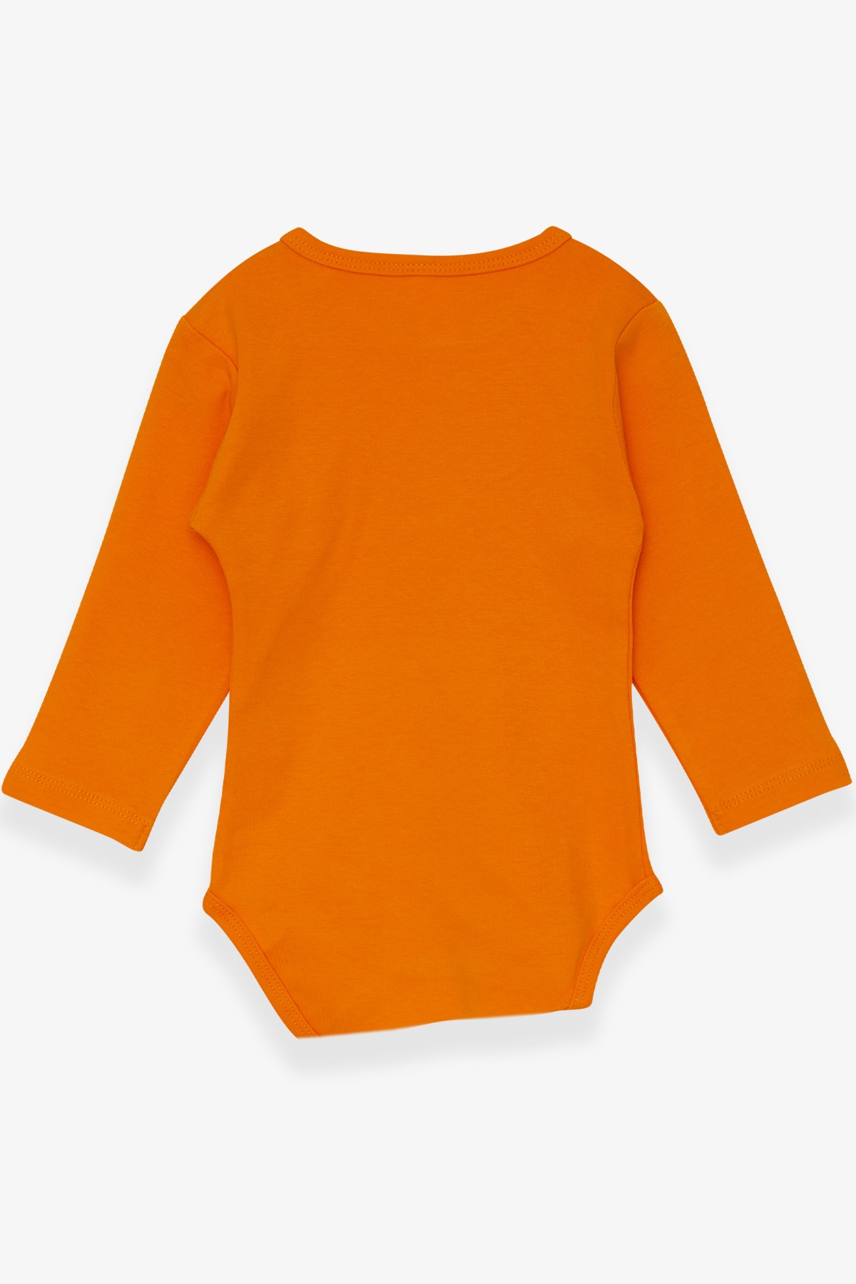 Breeze Erkek Bebek Çıtçıtlı Body Ayıcık Baskılı Turuncu (9 Ay-3 Yaş)