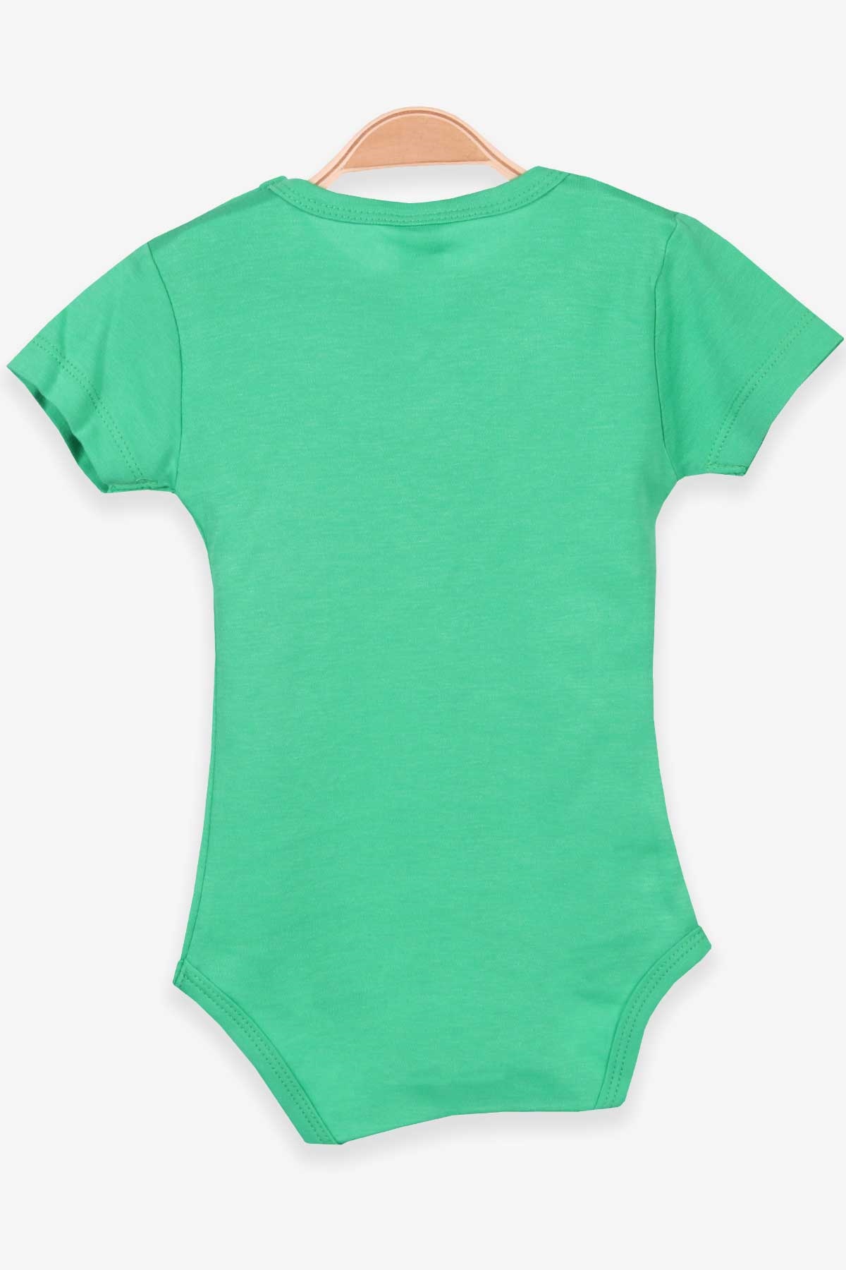 Breeze Erkek Bebek Çıtçıtlı Body Baskılı Yeşil (9 Ay-3 Yaş)
