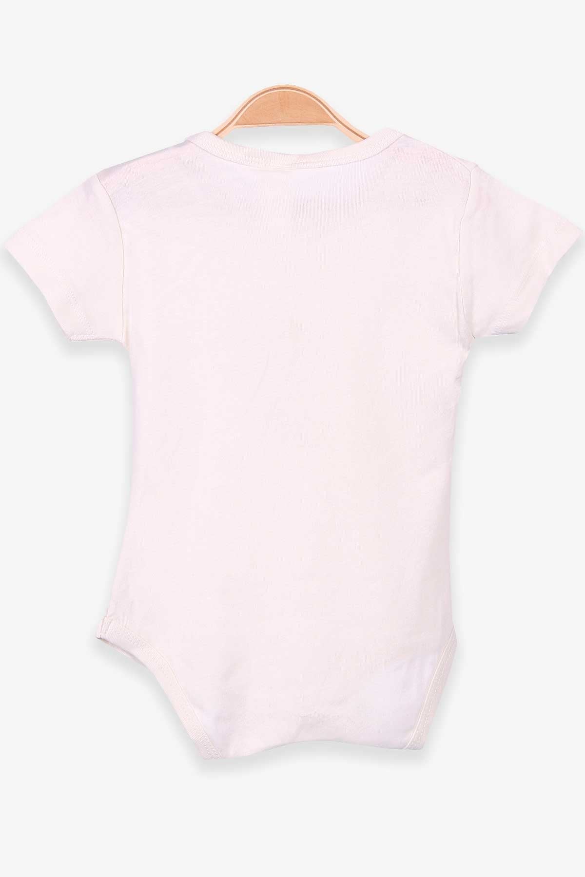 Breeze Erkek Bebek Çıtçıtlı Body Baskılı Krem (9 Ay-3 Yaş)