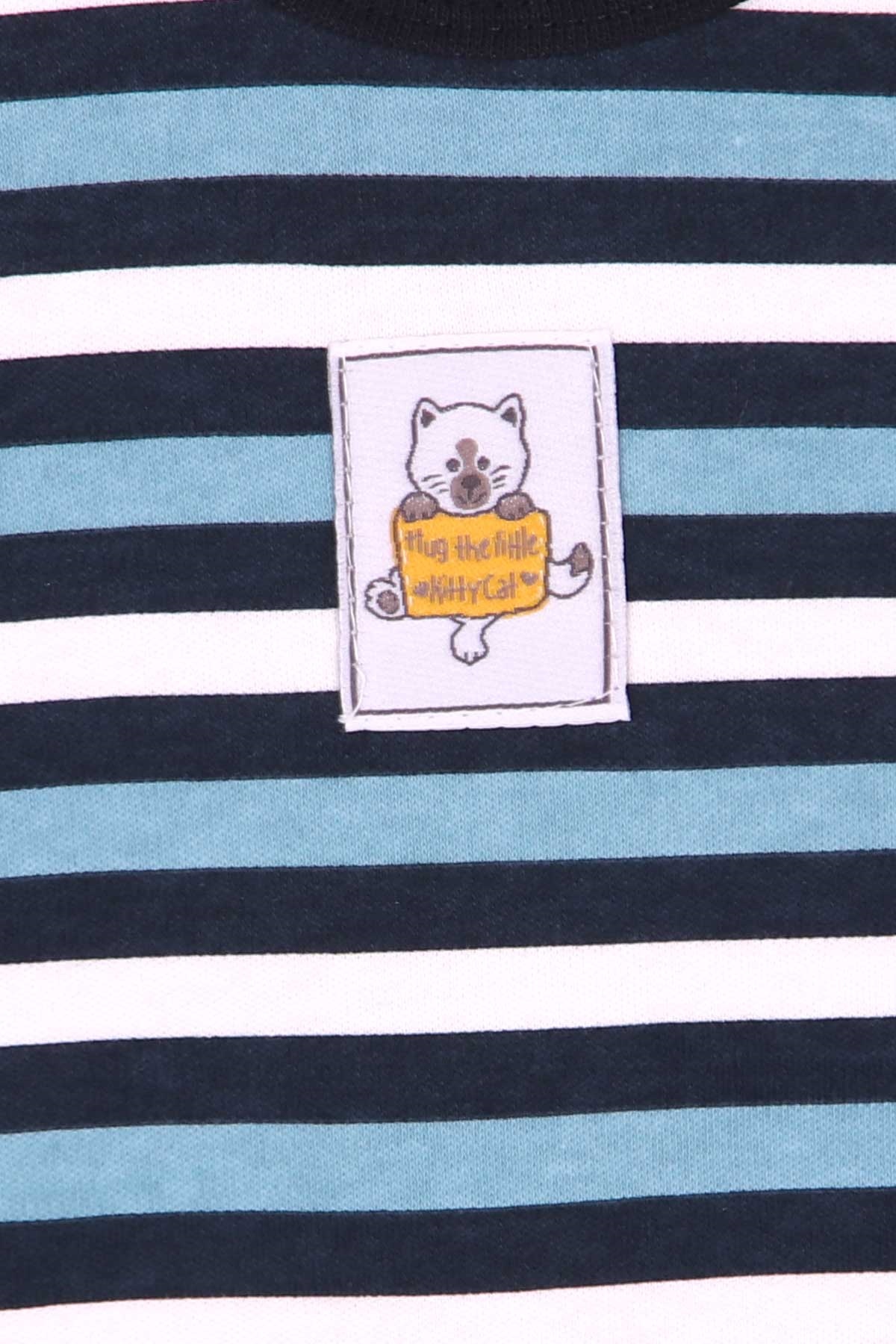 Breeze Erkek Bebek Çitçitli Body Çizgili Karisik Renk (9 Ay-3 Yaş)