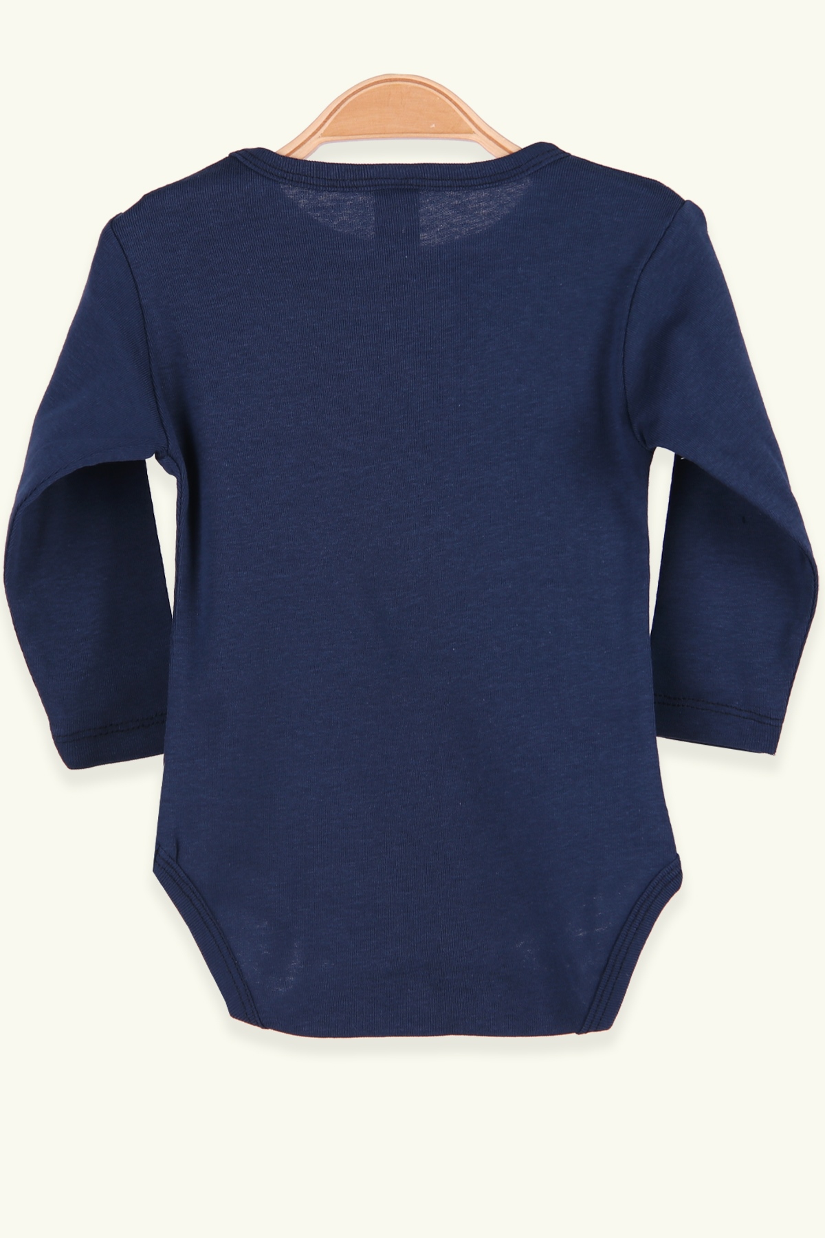 Breeze Erkek Bebek Çıtçıtlı Body Dinozor Baskılı Lacivert (9 Ay-3 Yaş)