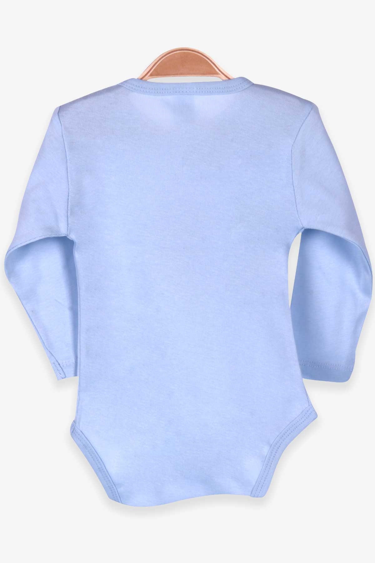 Breeze Erkek Bebek Çıtçıtlı Body Koala Baskılı Bebe Mavisi (9 Ay-3 Yaş)