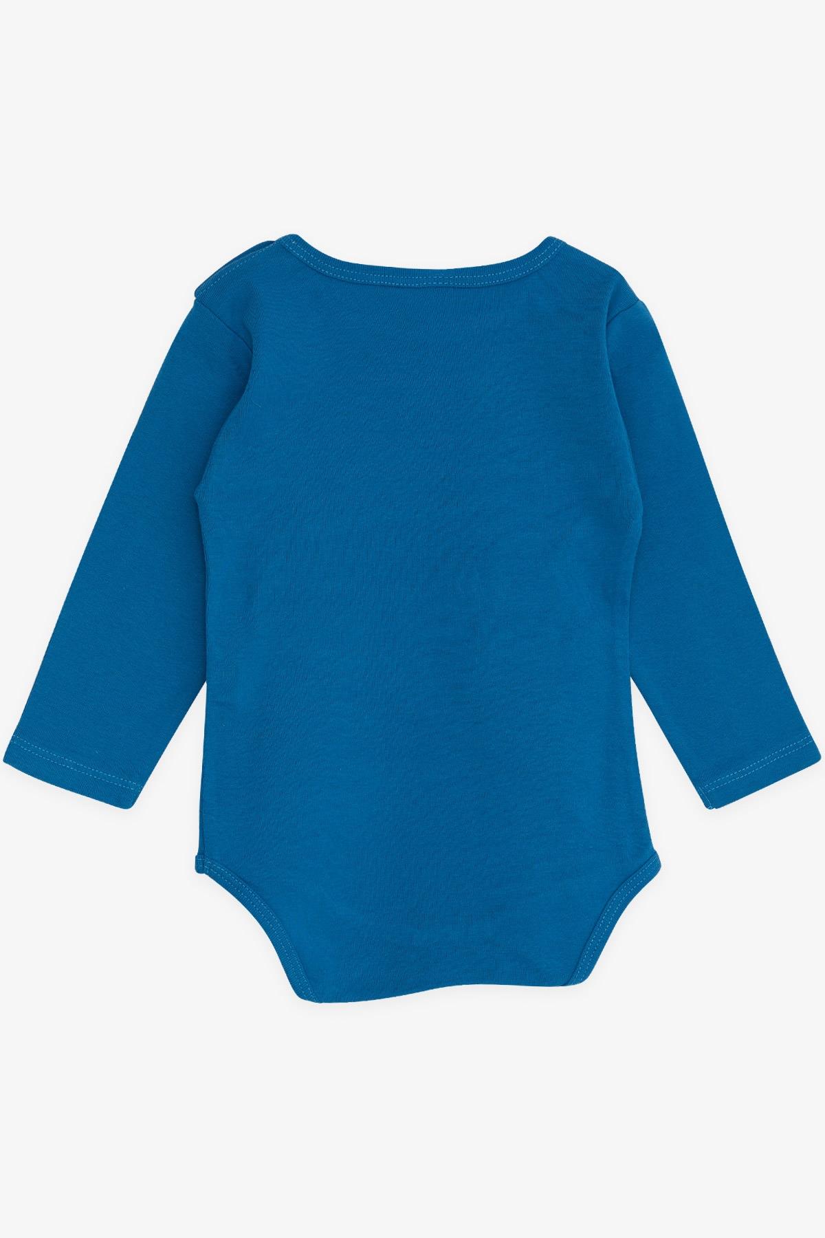 Breeze Erkek Bebek Çıtçıtlı Body Küçük Tamirci İndigo (9 Ay-3 Yaş)
