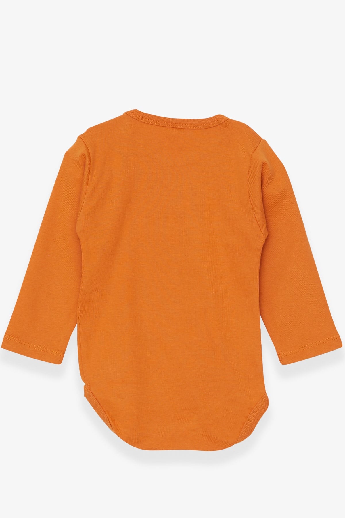 Breeze Erkek Bebek Çıtçıtlı Body Pilot Kedicik Baskılı Turuncu (9 Ay-3 Yaş)