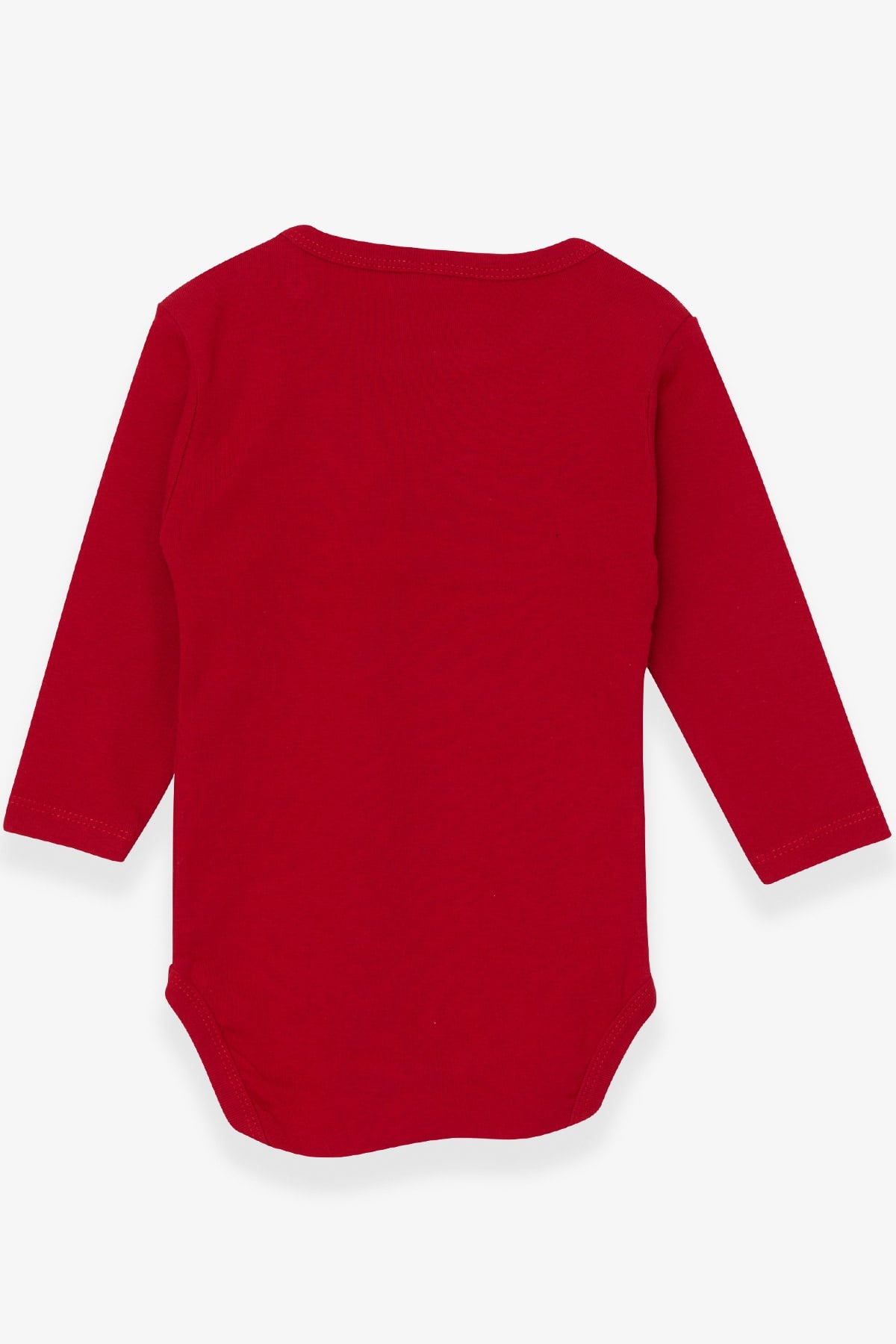 Breeze Erkek Bebek Çıtçıtlı Body Pilot Kedicik Baskılı Kırmızı (9 Ay-3 Yaş)
