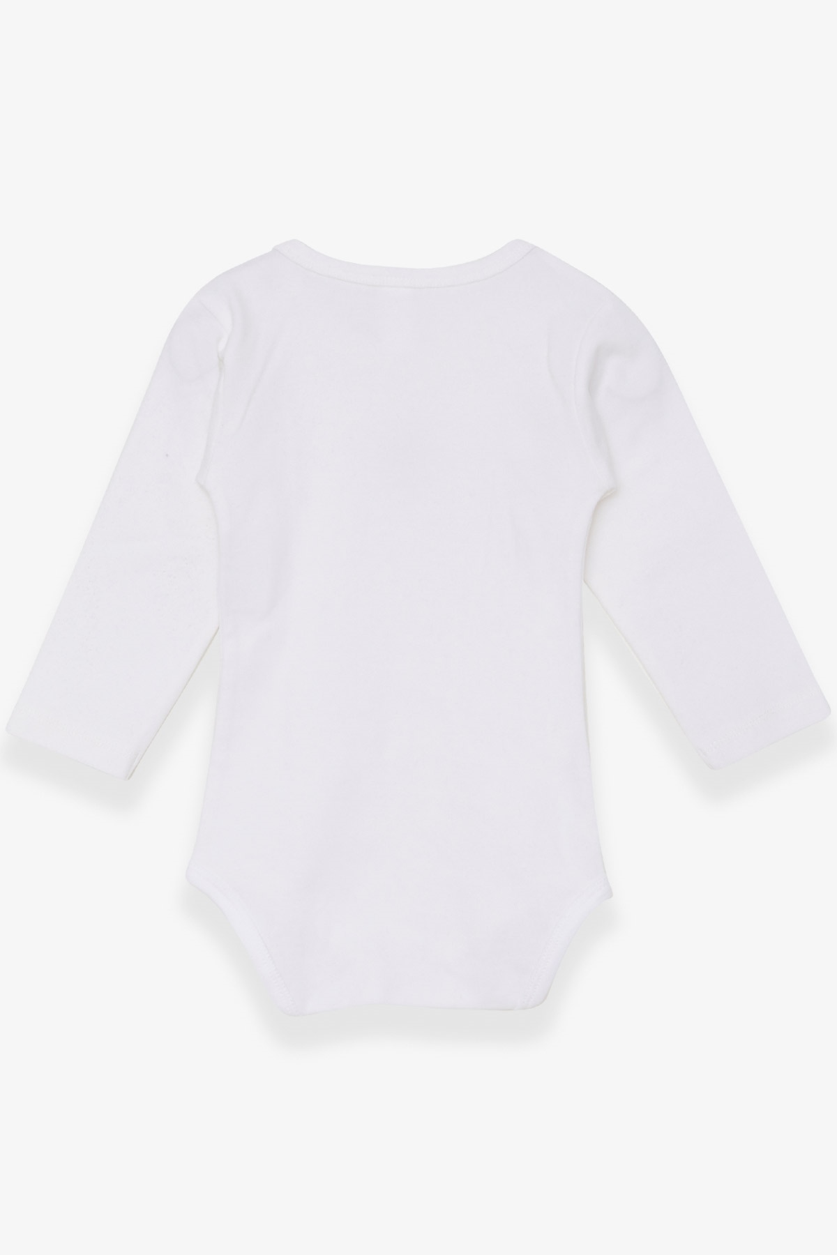 Breeze Erkek Bebek Çıtçıtlı Body Timsahcık Baskılı Ekru (9 Ay-3 Yaş)