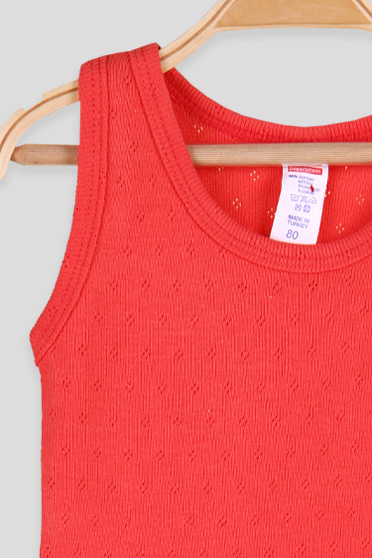 Breeze Erkek Bebek Çıtçıtlı Jakarlı Body Turuncu (9 Ay-3 Yaş)