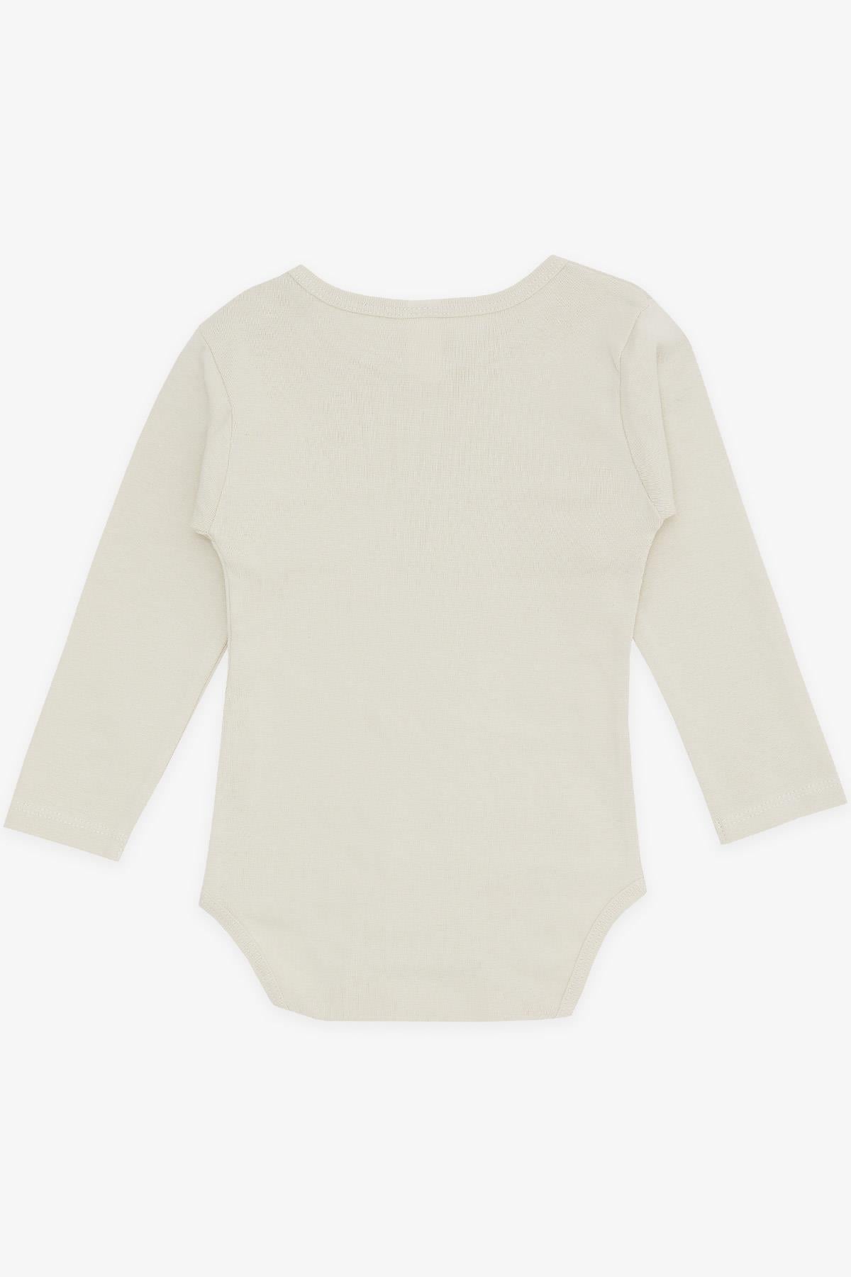 Breeze Erkek Bebek Çıtçıtlı Zıbın Body Küçük Tamirci Baskılı Taş (9 Ay-3 Yaş)