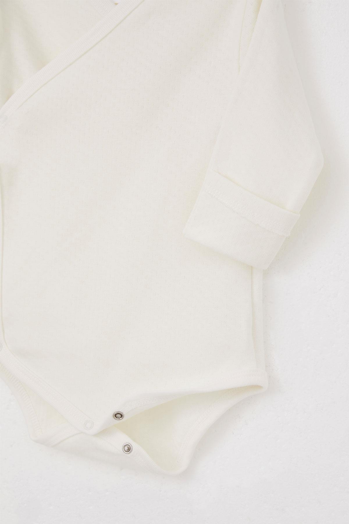 Breeze Erkek Bebek Çıtçıtlı Zıbın Body Yelken Desenli 3 lü Kendinden Eldivenli Karışık Renk (6 Ay)