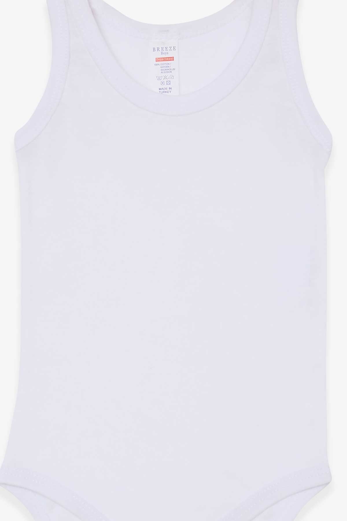 Breeze Erkek Bebek Çıtçtlı Body Ekru (9 Ay-3 Yaş)