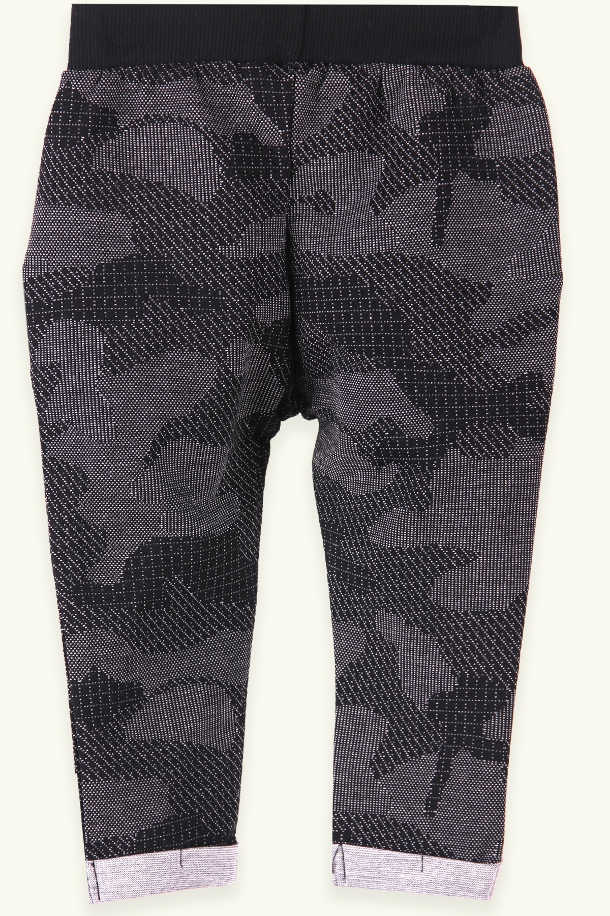 Breeze Erkek Bebek Eşofman Altı Armalı Siyah (9 Ay-3 Yaş)