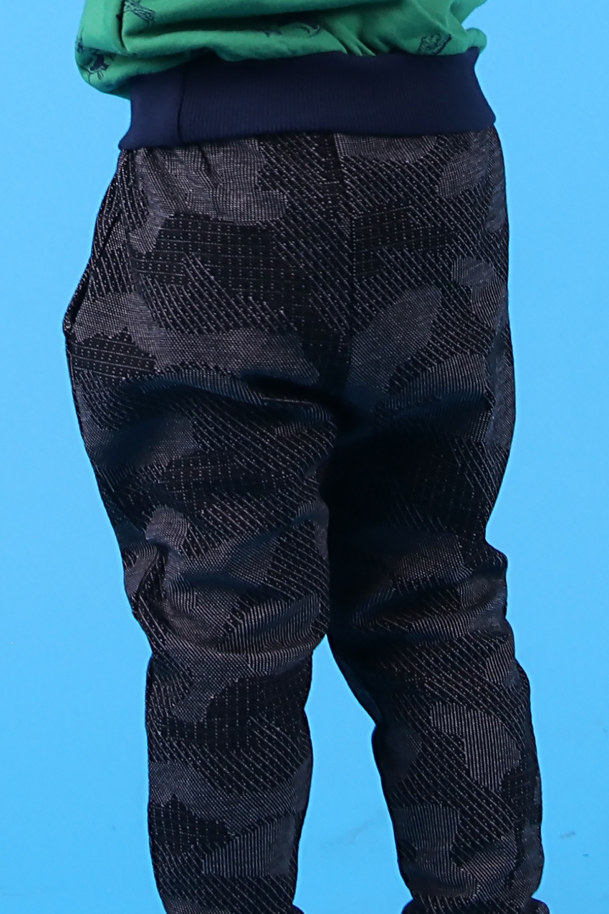 Breeze Erkek Bebek Eşofman Altı Armalı Siyah (9 Ay-3 Yaş)