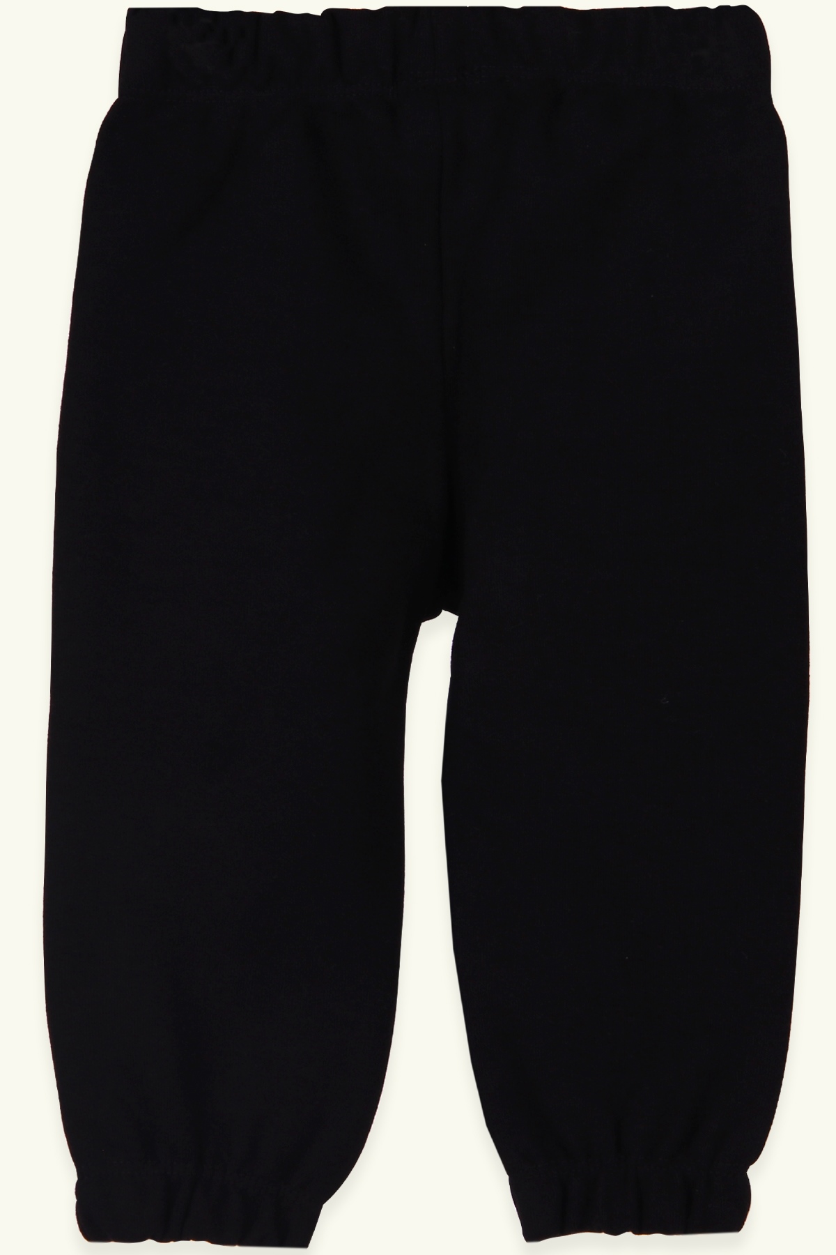 Breeze Erkek Bebek Eşofman Altı Basic Nakışlı Siyah (9 Ay-3 Yaş)