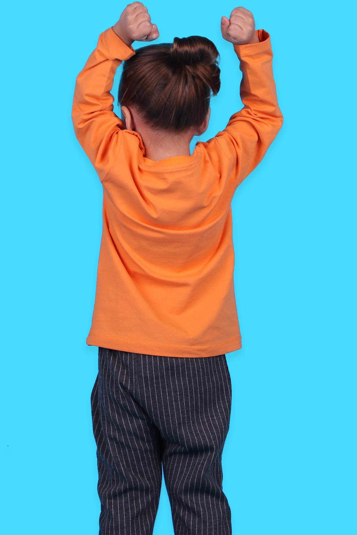 Breeze Erkek Bebek Eşofman Takımı Ayıcıklı Turuncu (9 Ay-3 Yaş)