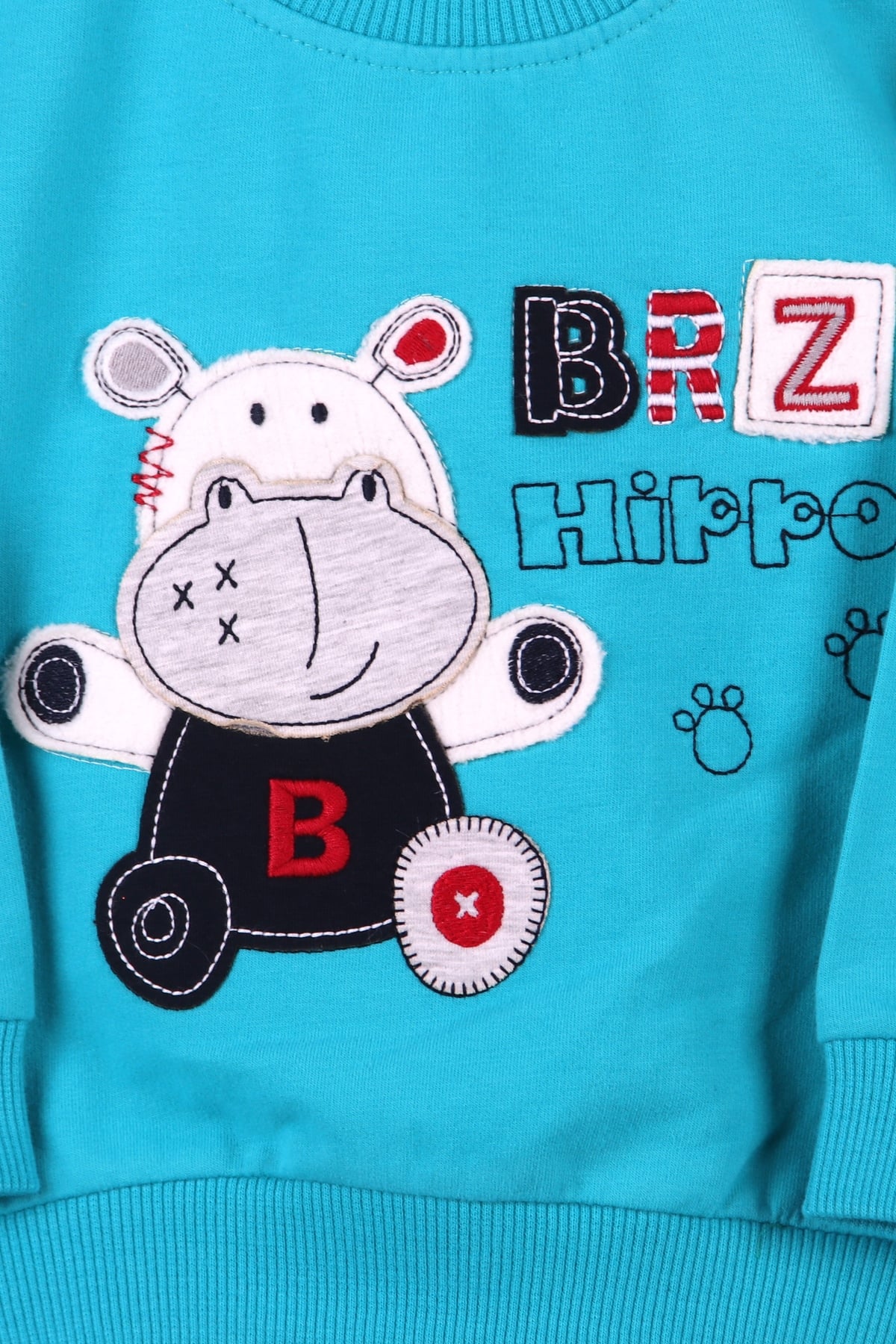 Breeze Erkek Bebek Eşofman Takımı Hippolu Mavi-Lacivert (6-24 Ay)