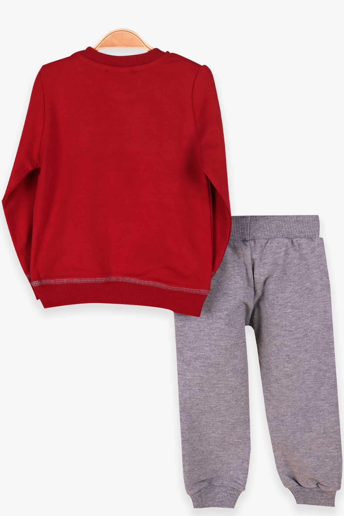 Breeze Erkek Bebek Eşofman Takımı Horozlu Bordo (9 Ay-3 Yaş)
