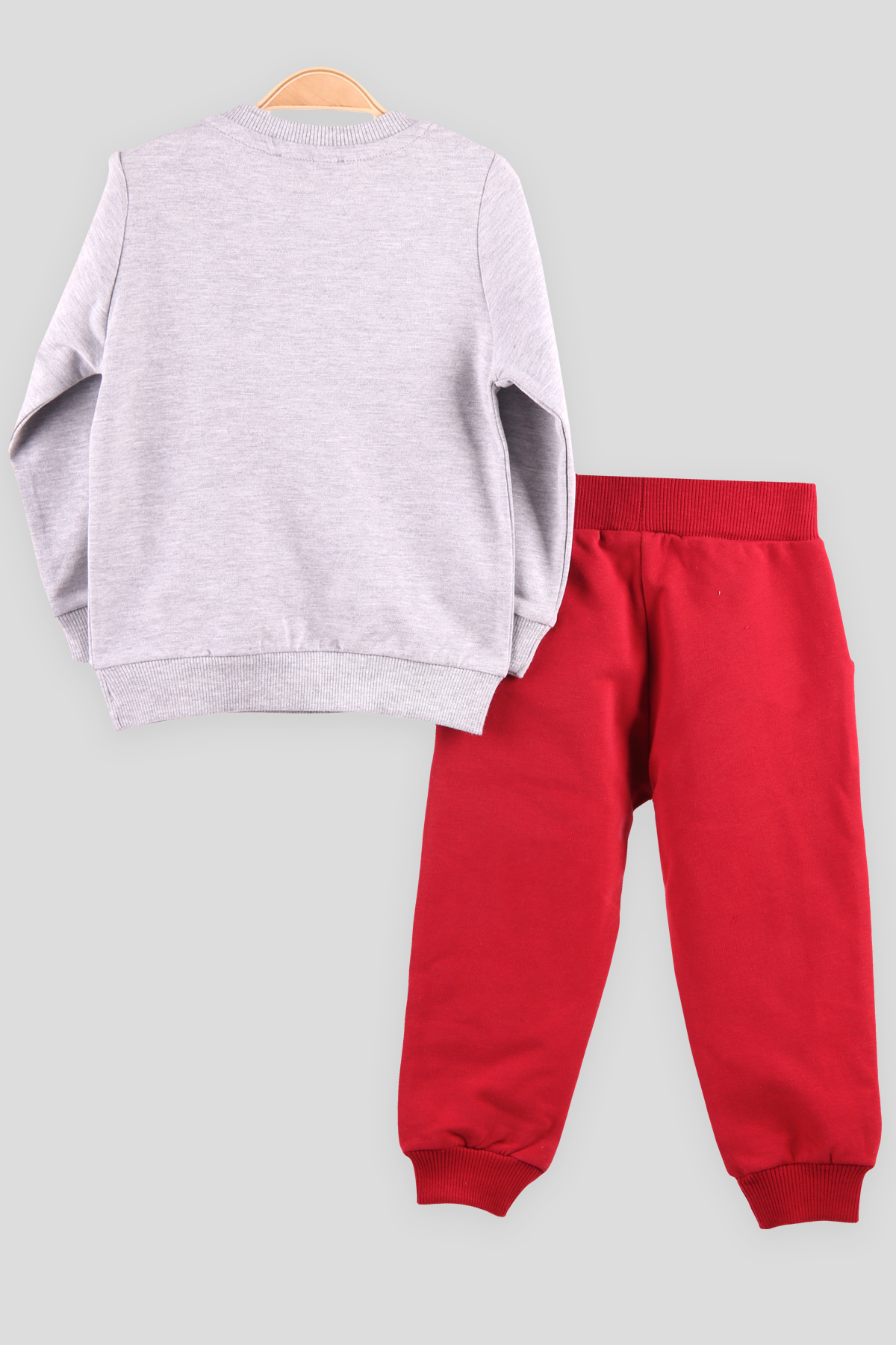 Breeze Erkek Bebek Eşofman Takımı Kaplanlı Gri (6 Ay-2 Yaş)