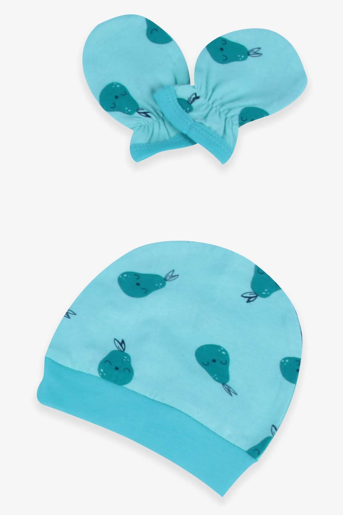 Breeze Erkek Bebek Hastane Çıkışı 5 li Armutlu Mint Yeşili (0-3 Ay)