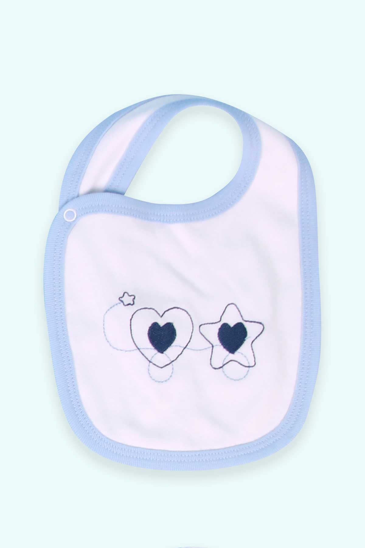 Breeze Erkek Bebek Hastane Çıkışı 5 li Ayıcık Nakışlı Ekru (0-3 Ay)