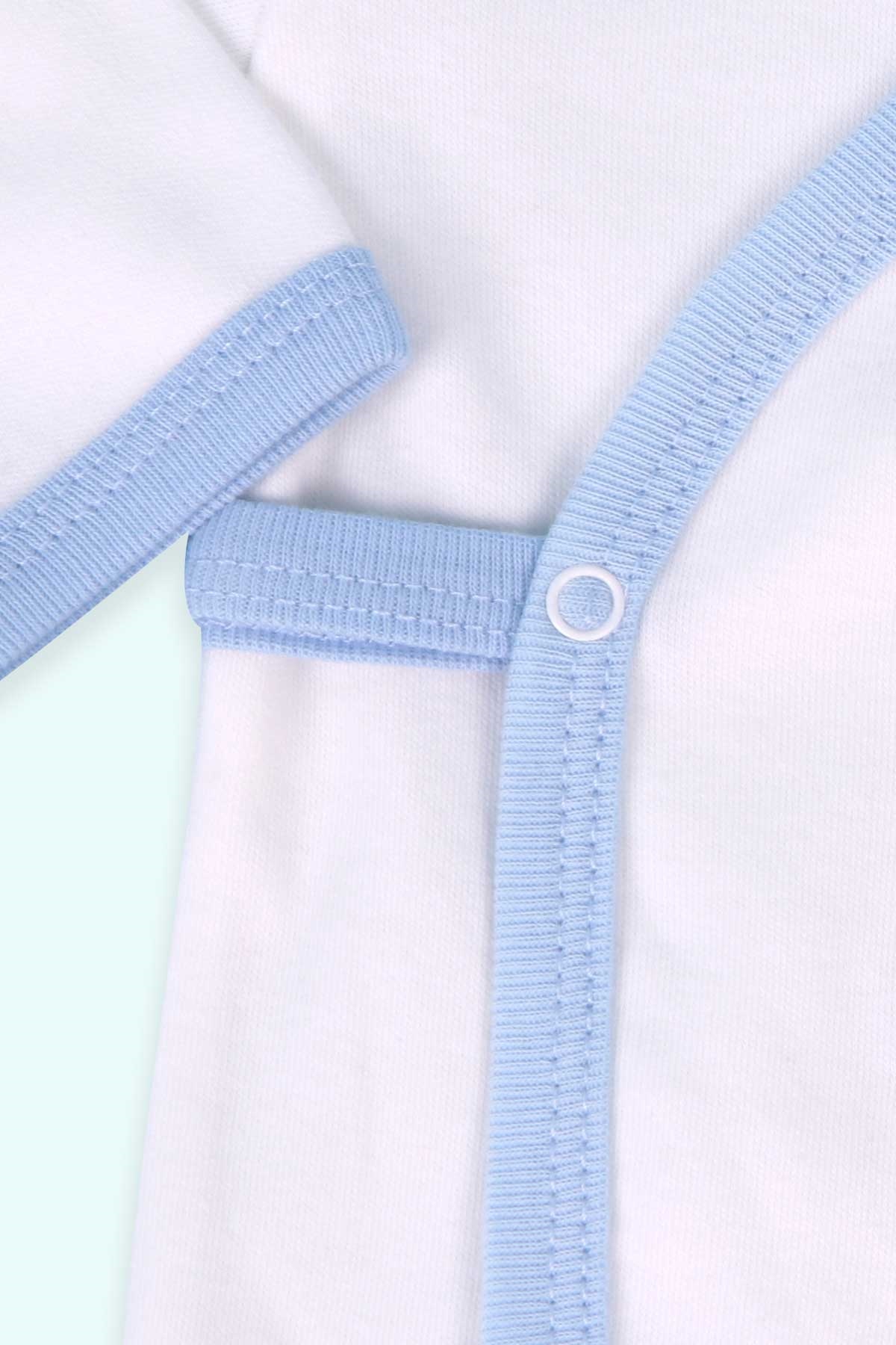 Breeze Erkek Bebek Hastane Çıkışı 5 li Ayıcık Nakışlı Ekru (0-3 Ay)