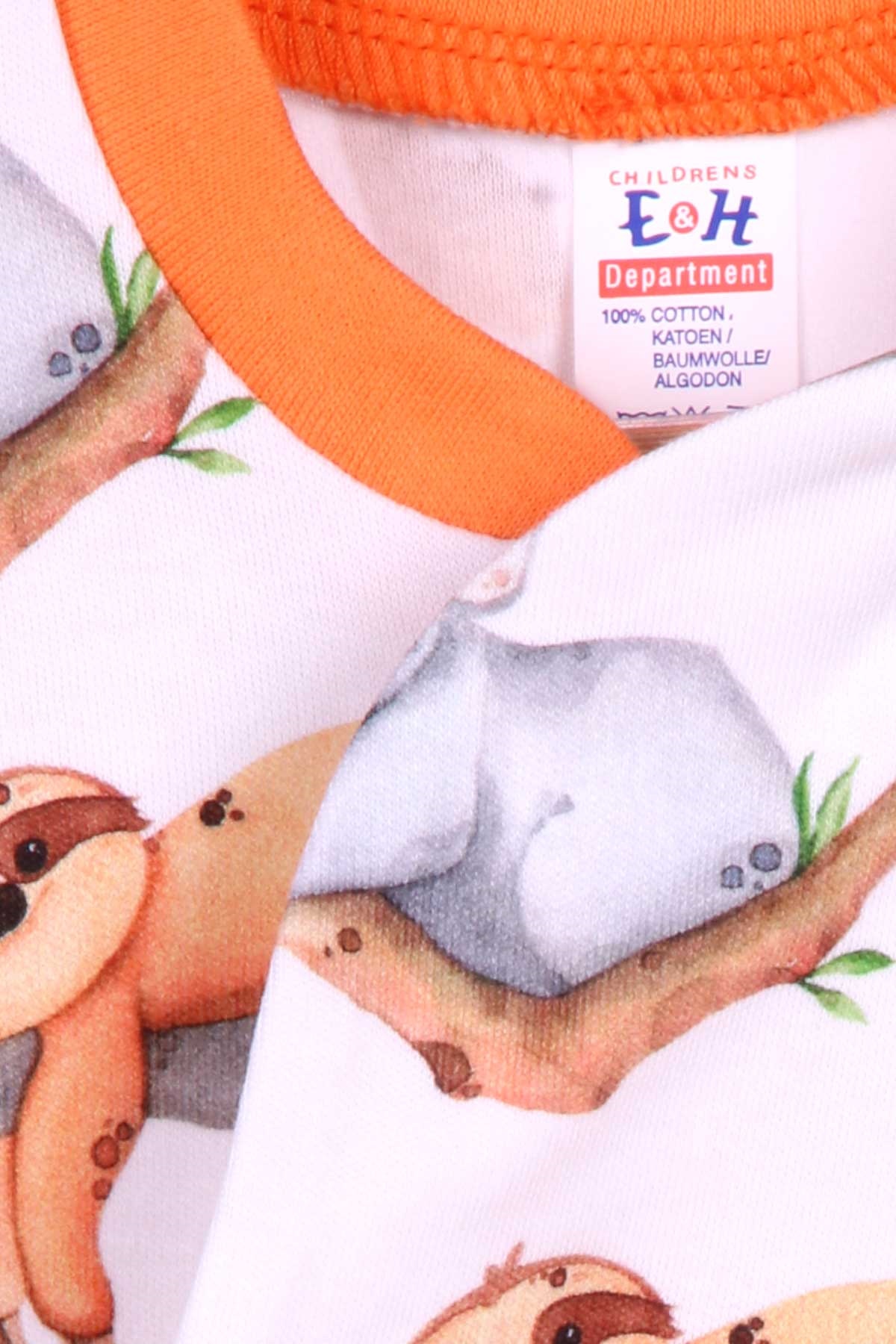 Breeze Erkek Bebek Koala Desenli Şapkalı Set Beyaz (0-3 Ay-6 Ay)