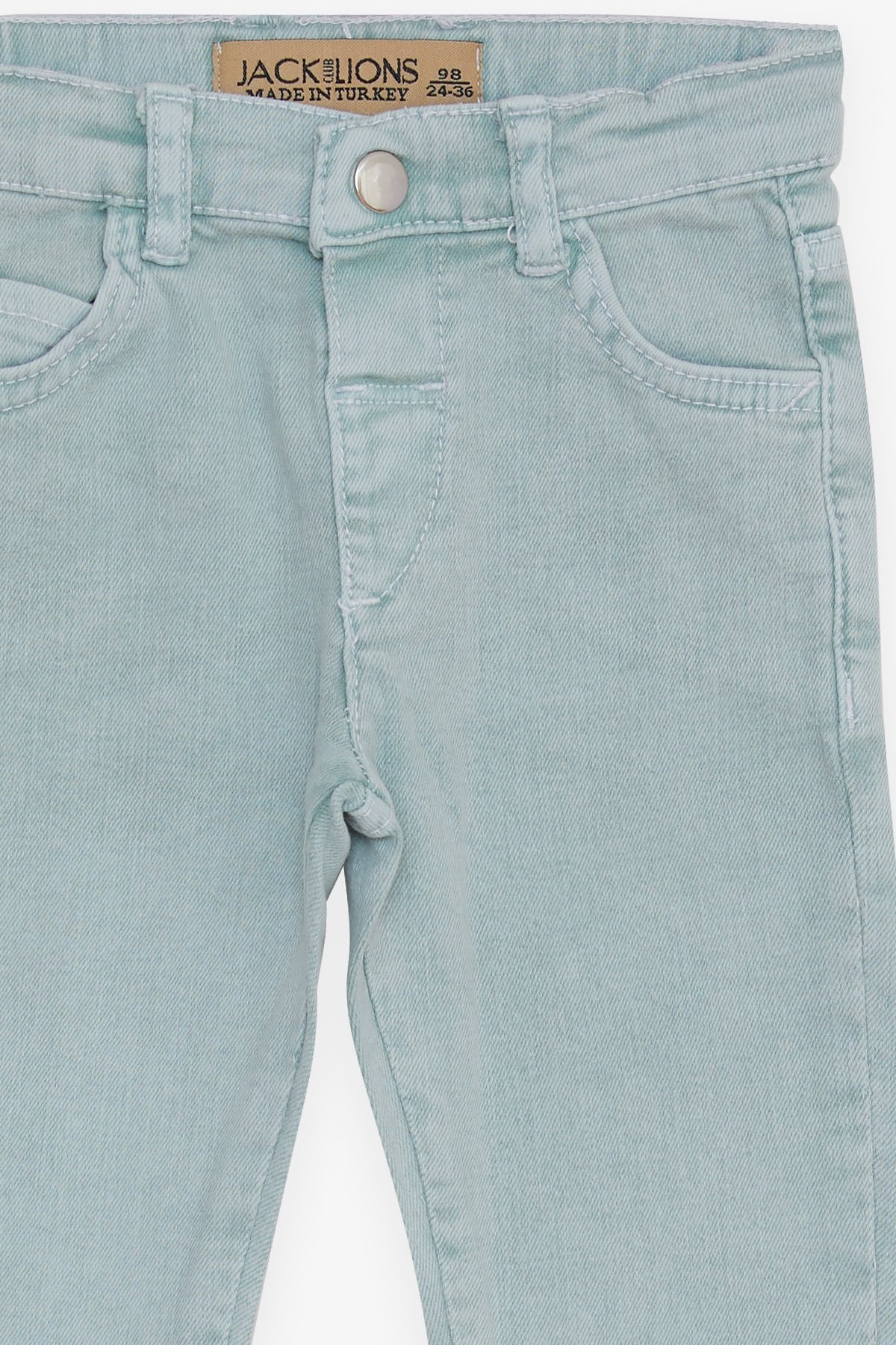 Breeze Erkek Bebek Kot Pantolon Su Yeşili (9 Ay-5 Yaş)