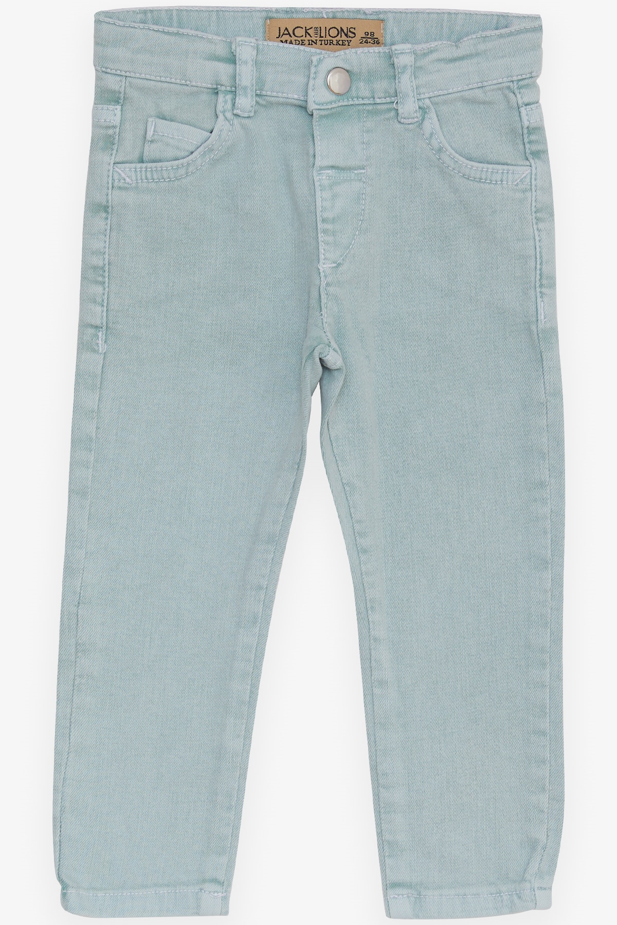 Breeze Erkek Bebek Kot Pantolon Su Yeşili (9 Ay-5 Yaş)