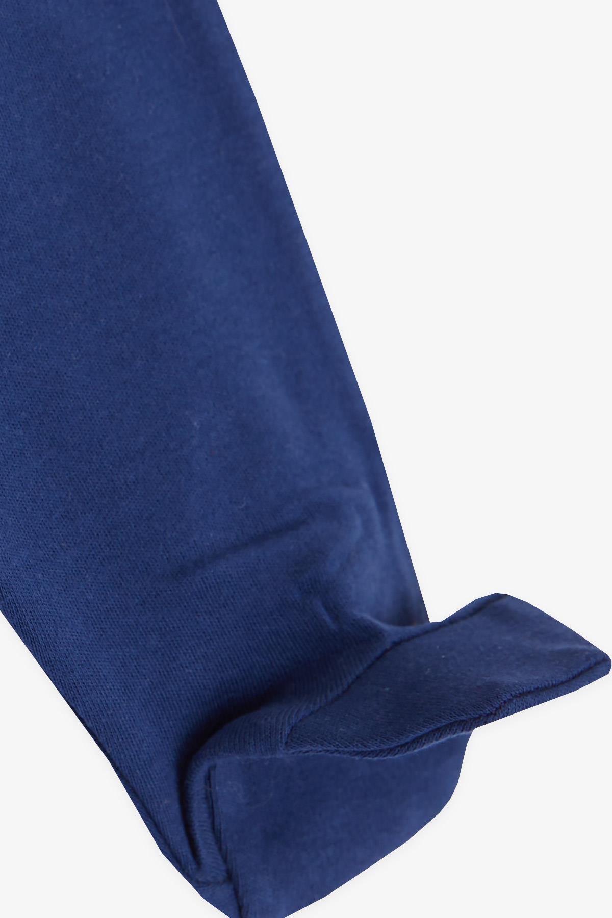 Breeze Erkek Bebek Patikli Alt Basic Koyu Mavi (0-3 Ay-)