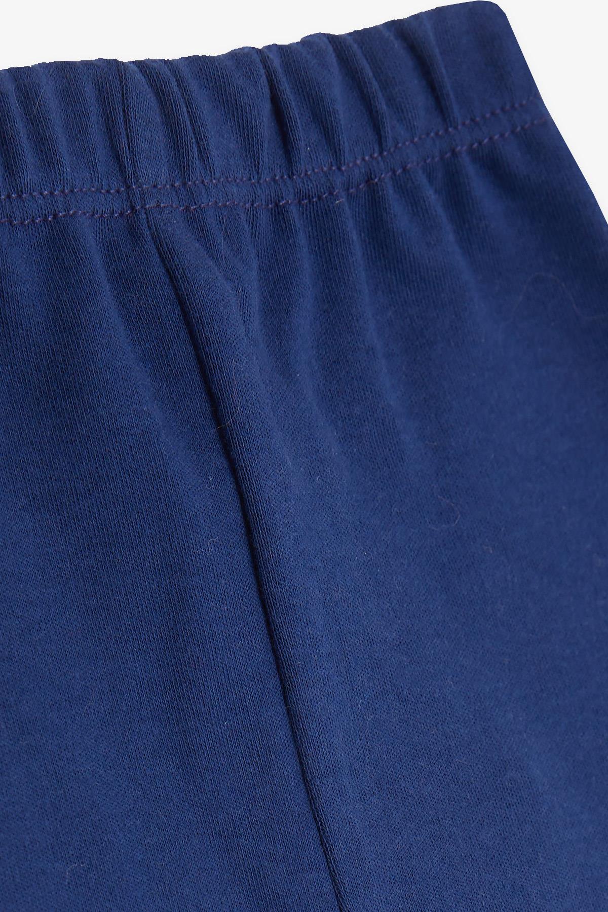 Breeze Erkek Bebek Patikli Alt Basic Koyu Mavi (0-3 Ay-)