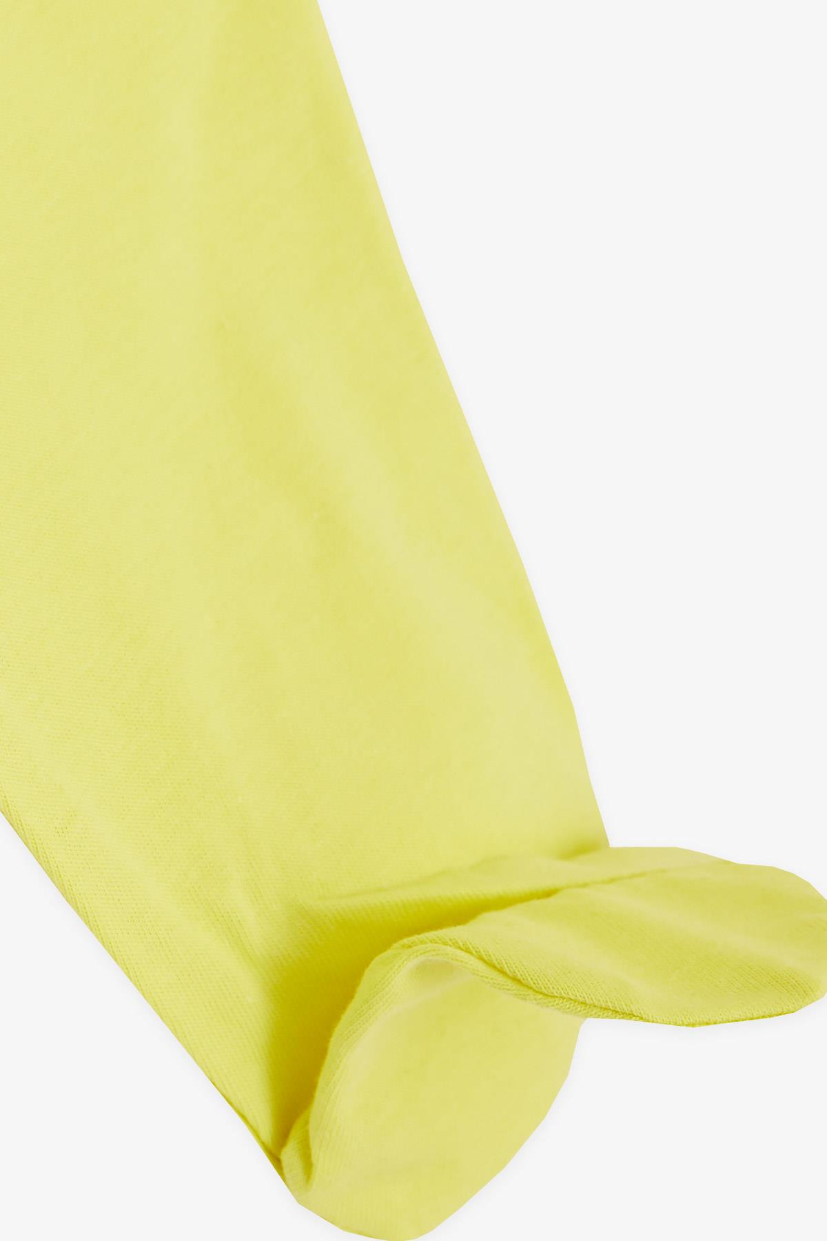 Breeze Erkek Bebek Patikli Alt Basic Neon Sarı (0-3 Ay-)