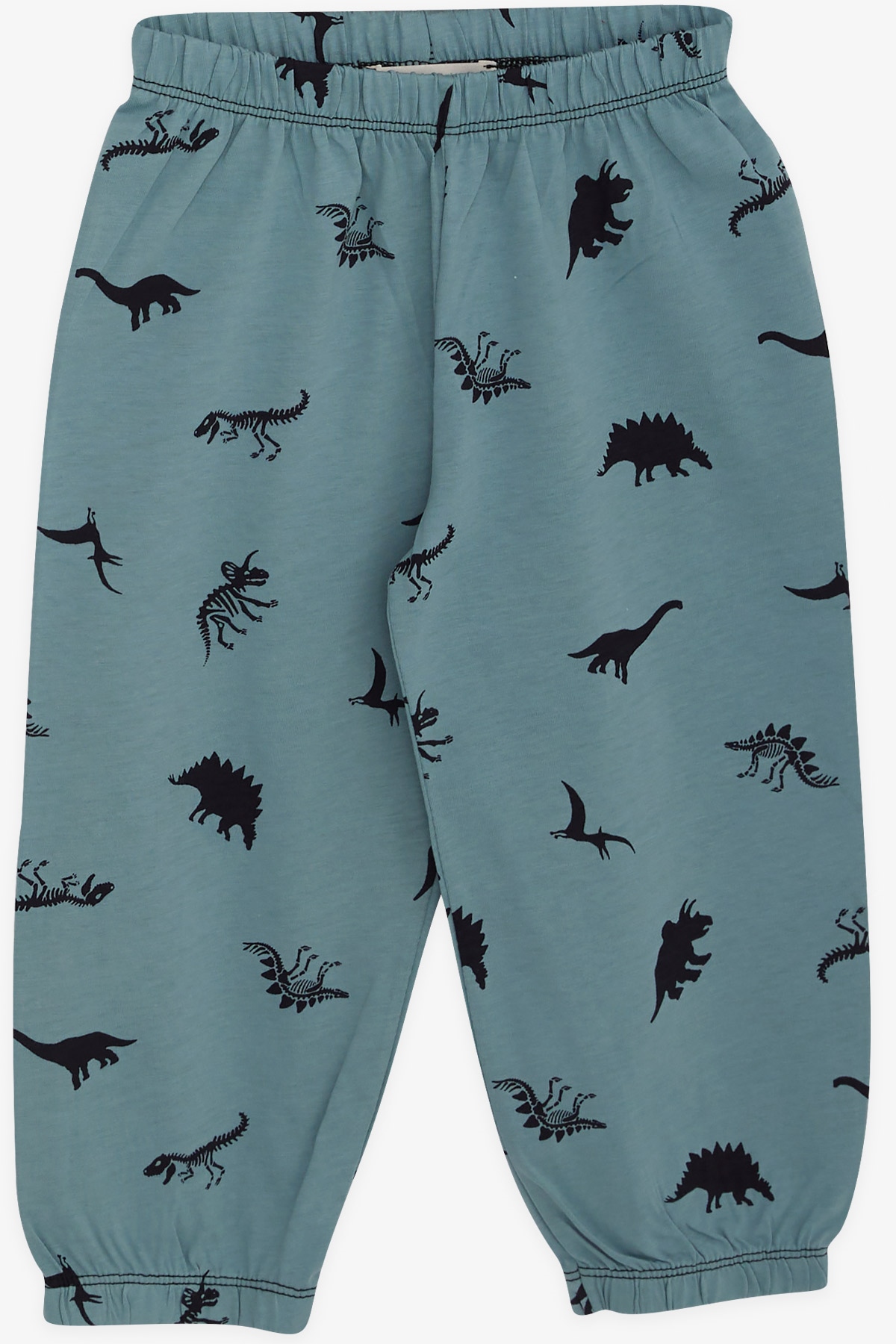 Breeze Erkek Bebek Pijama Takımı Dinozorlar Alemi Mint Yeşili (9 Ay-3 Yaş)