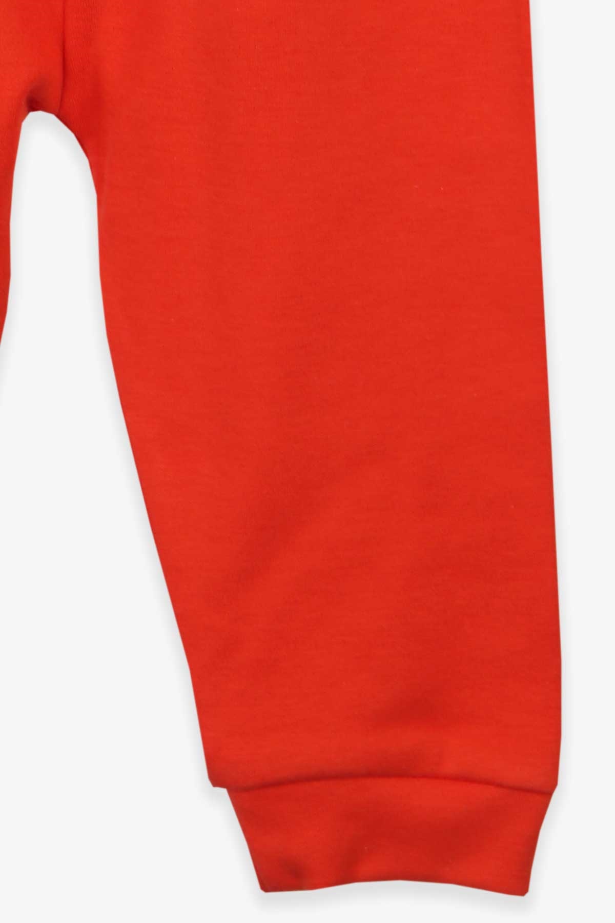 Breeze Erkek Bebek Pijama Takımı Geometrik Desenli Gri Melanj (0-3 Ay-9 Ay)