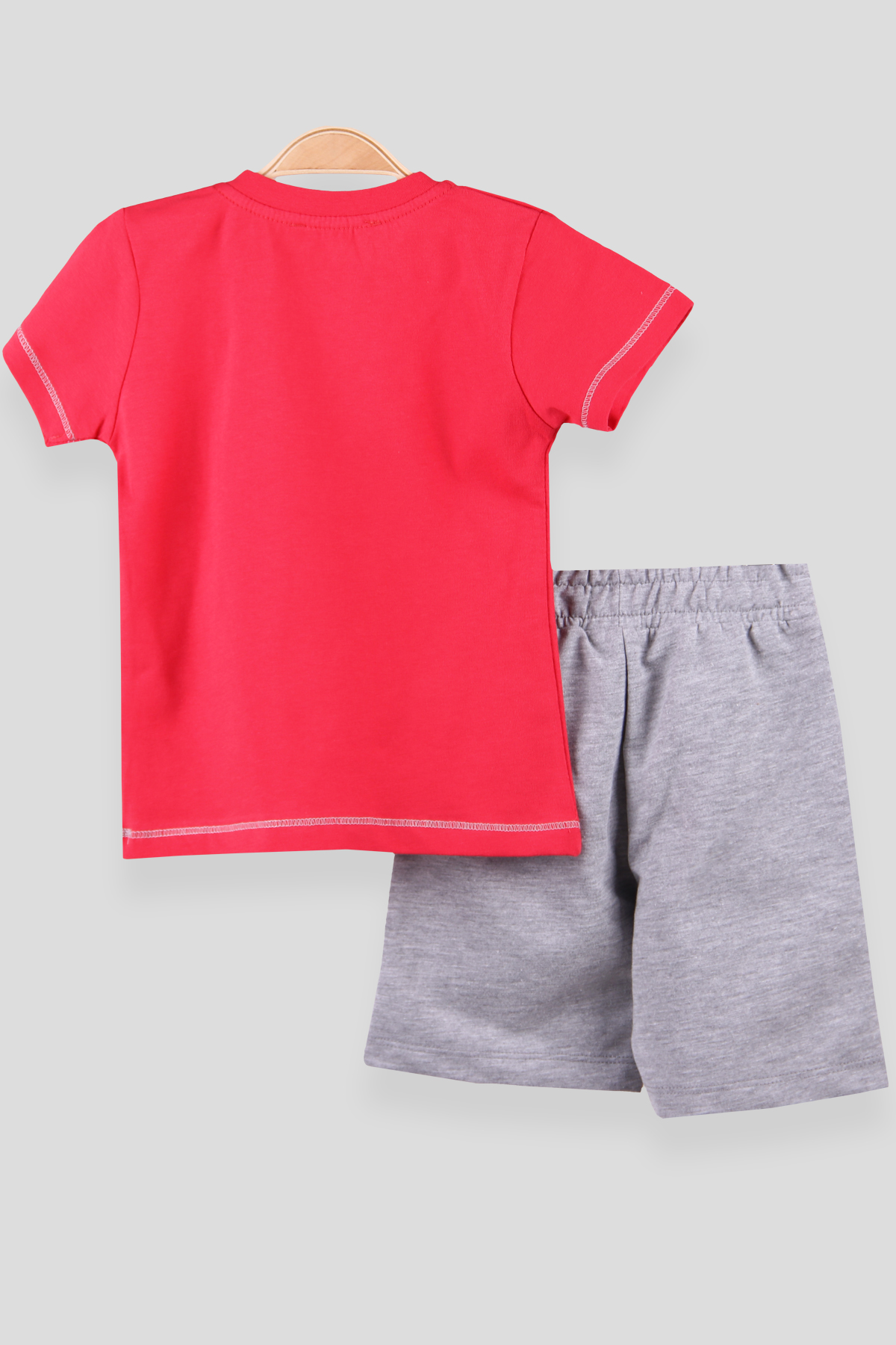 Breeze Erkek Bebek Şort Takım Zürafalı Narçiçeği (9 Ay-3 Yaş)