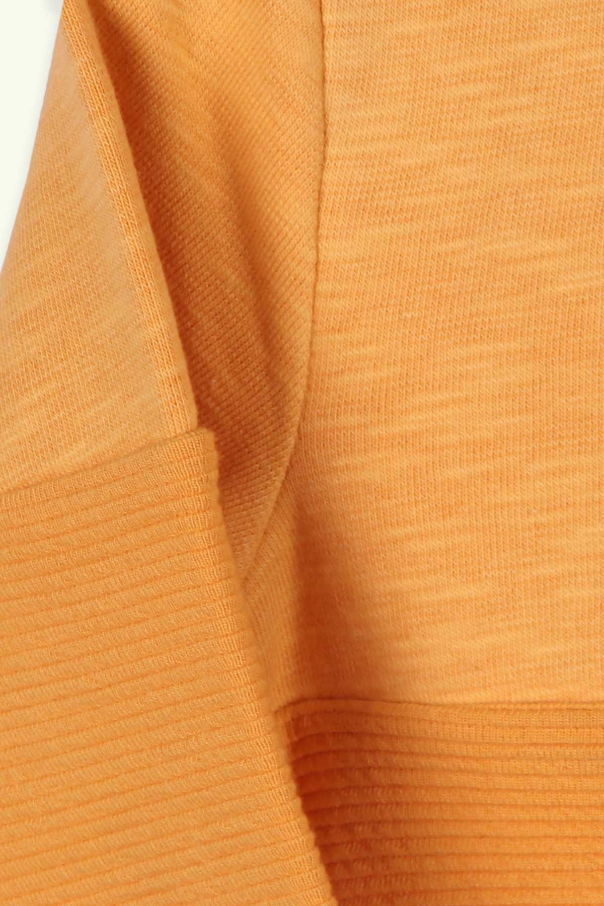 Breeze Erkek Bebek Sweatshirt Baskılı Hardal Sarı (6 Ay-3 Yaş)