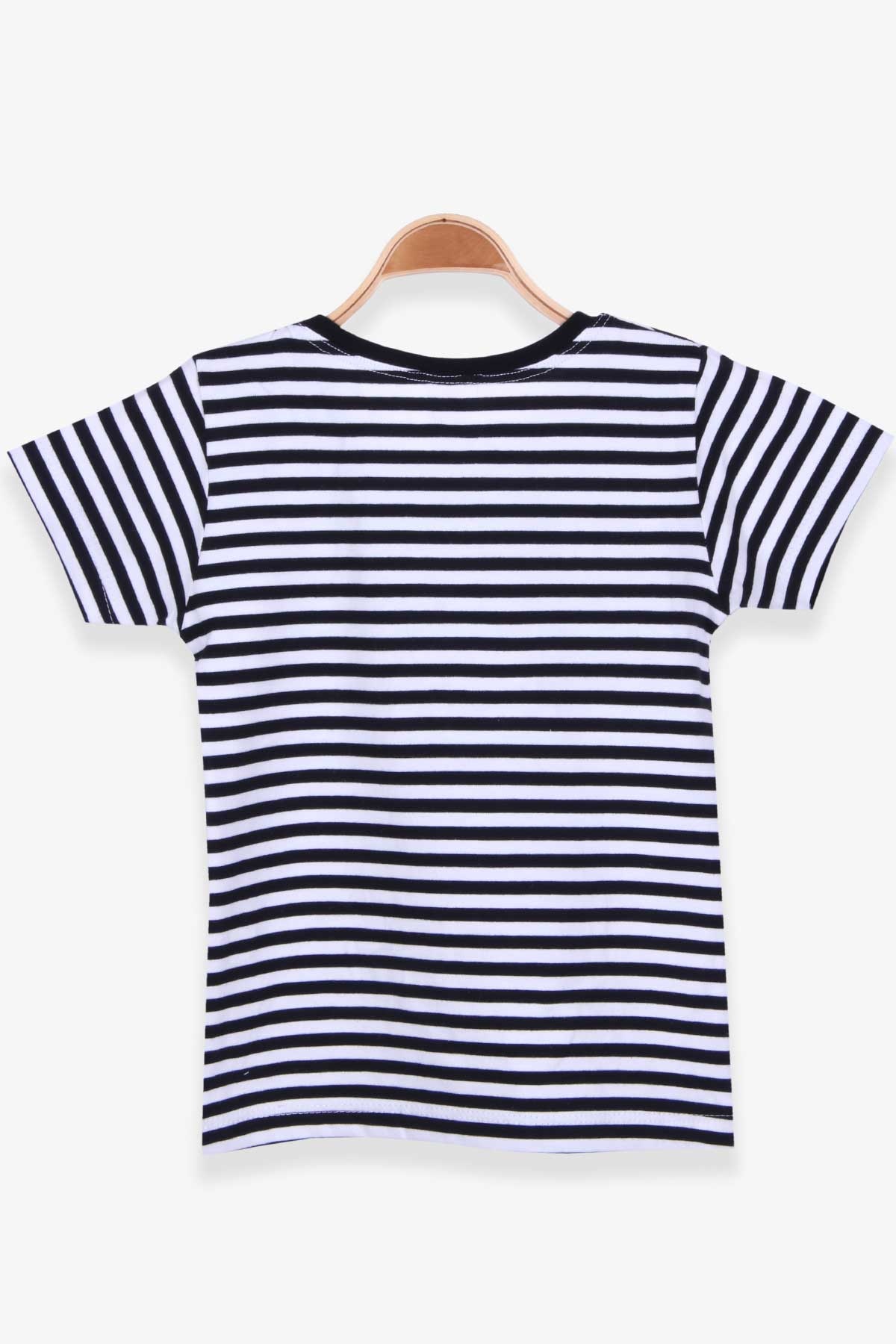 Breeze Erkek Bebek Tişört Çizgili Siyah (9 Ay-3 Yaş)