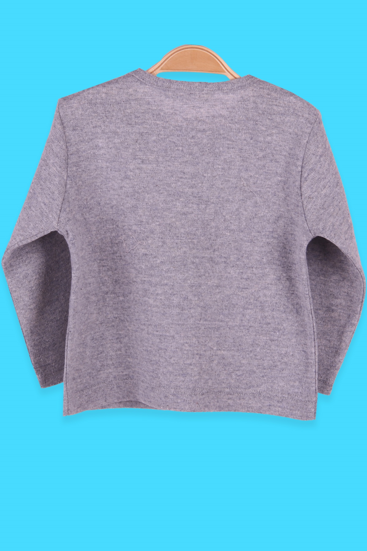 Breeze Erkek Bebek Uzun Kollu Tişört Baskılı Füme (1.5-5 Yaş)