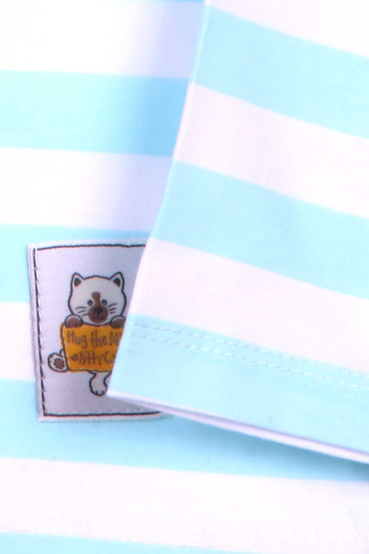 Breeze Erkek Bebek Uzun Kollu Tişört Patlı Çizgili Beyaz (9 Ay-3 Yaş)