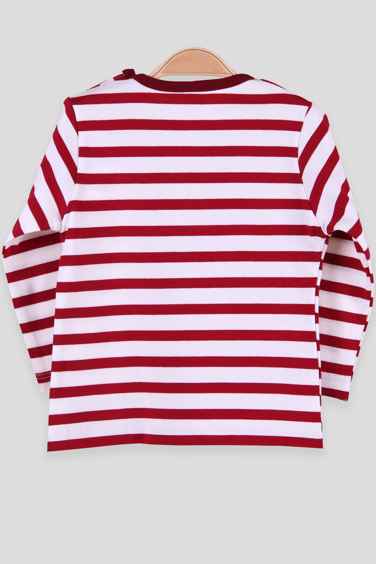 Breeze Erkek Bebek Uzun Kollu Tişört Patlı Bordo (9 Ay-3 Yaş)