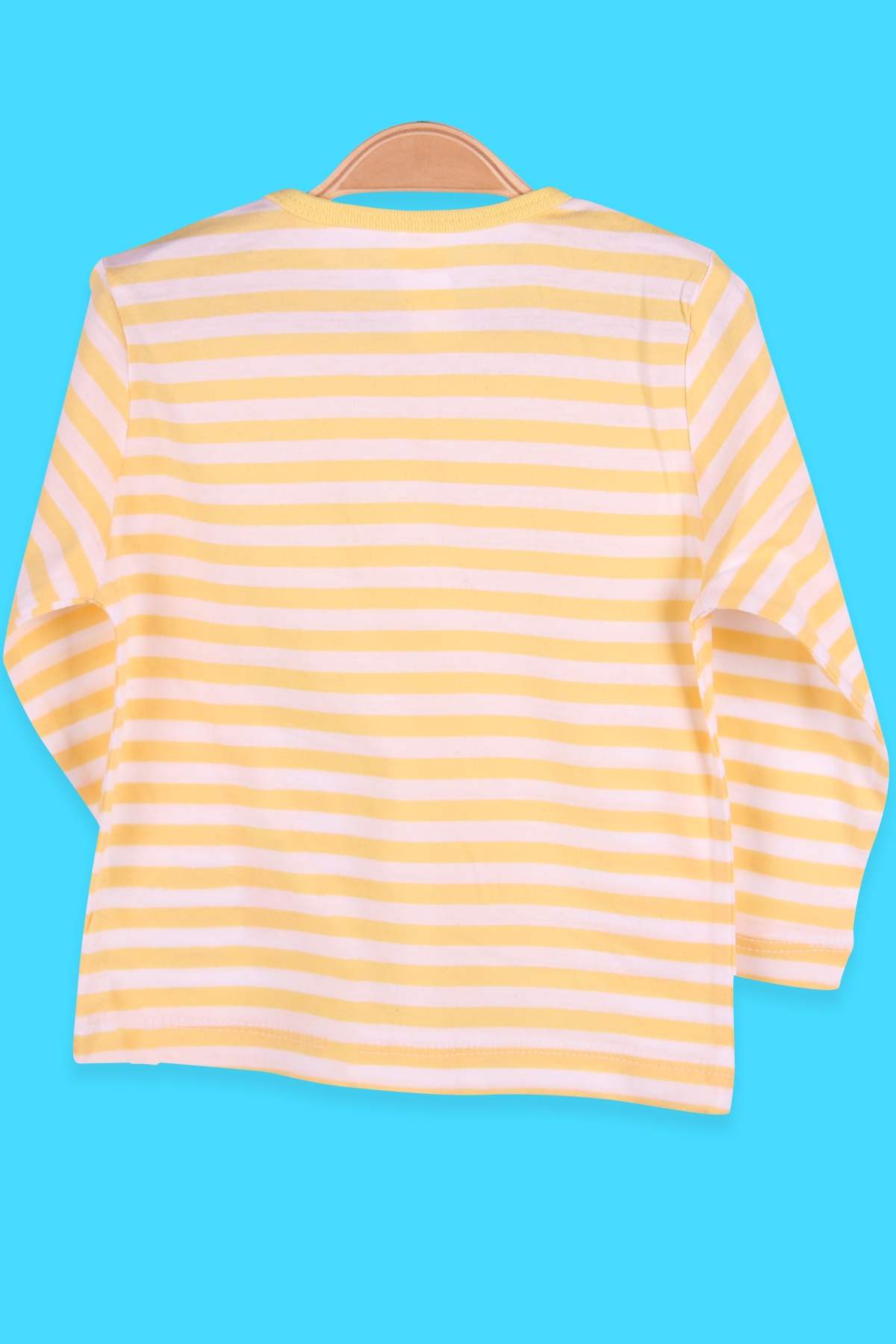 Breeze Erkek Bebek Uzun Kollu Tişört Patlı Çizgili Sarı (9 Ay-3 Yaş)