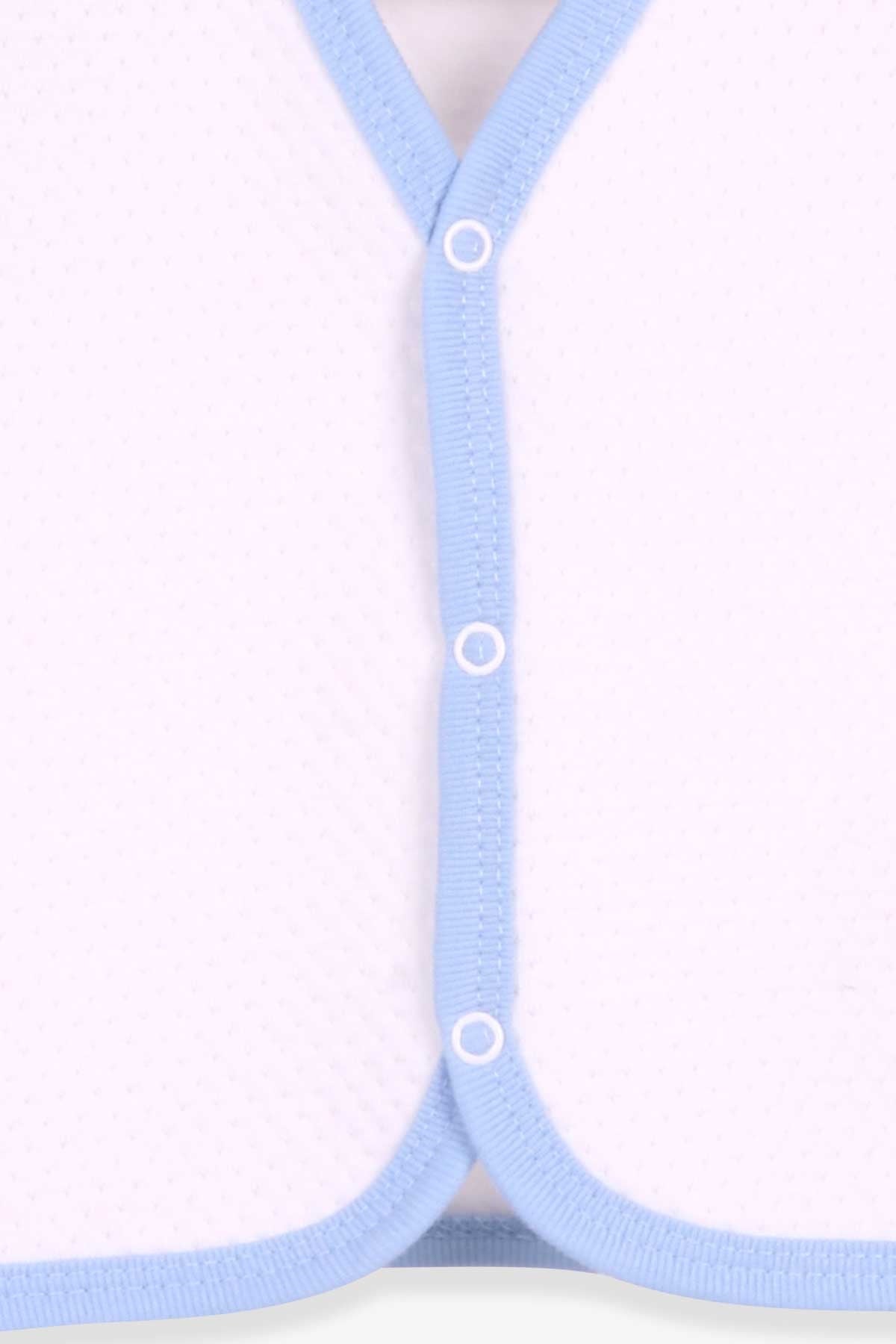 Breeze Erkek Bebek Yelek Çıtçıtlı Ekru (0-3 Ay-6 Ay)