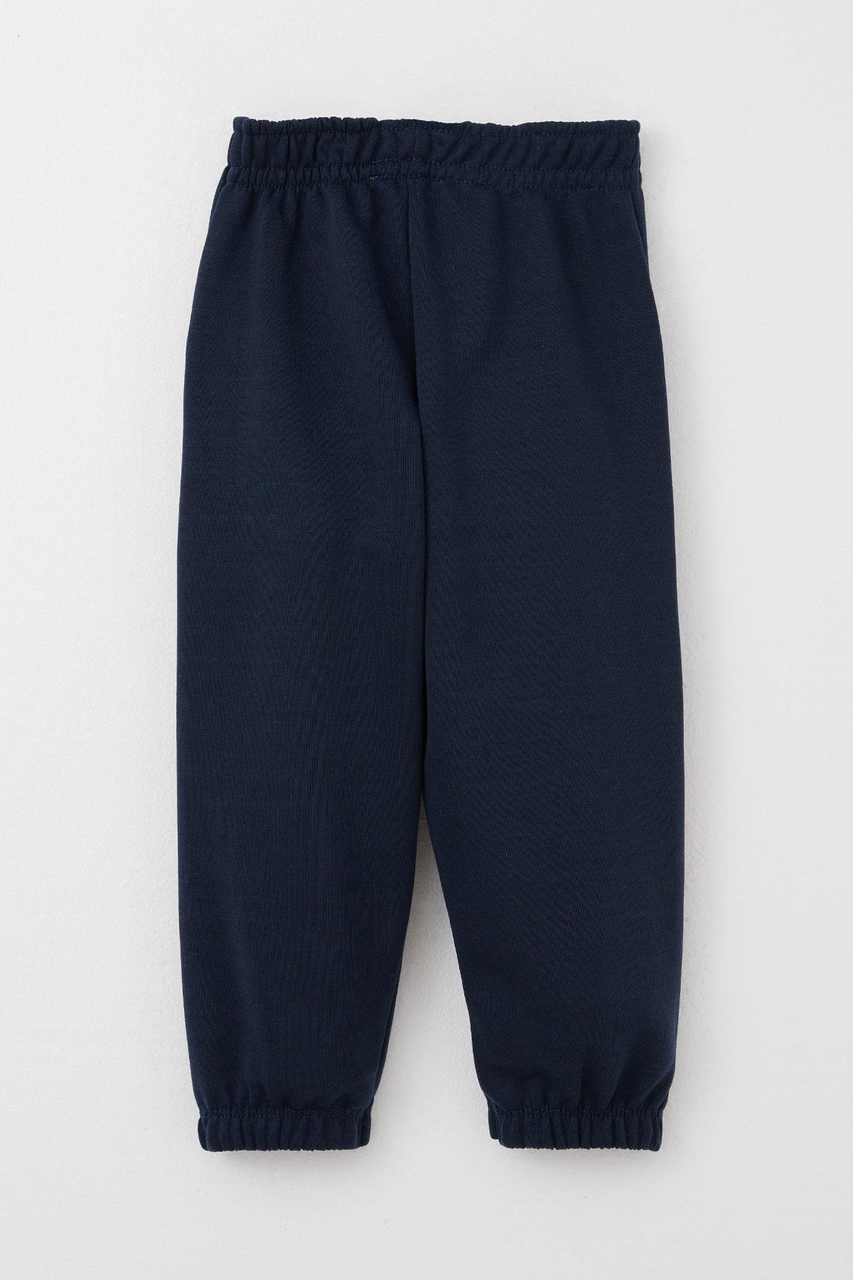 Breeze Erkek Çocuk Alt Armalı Bağcık Aksesuarlı Lacivert (1-4 Yaş)