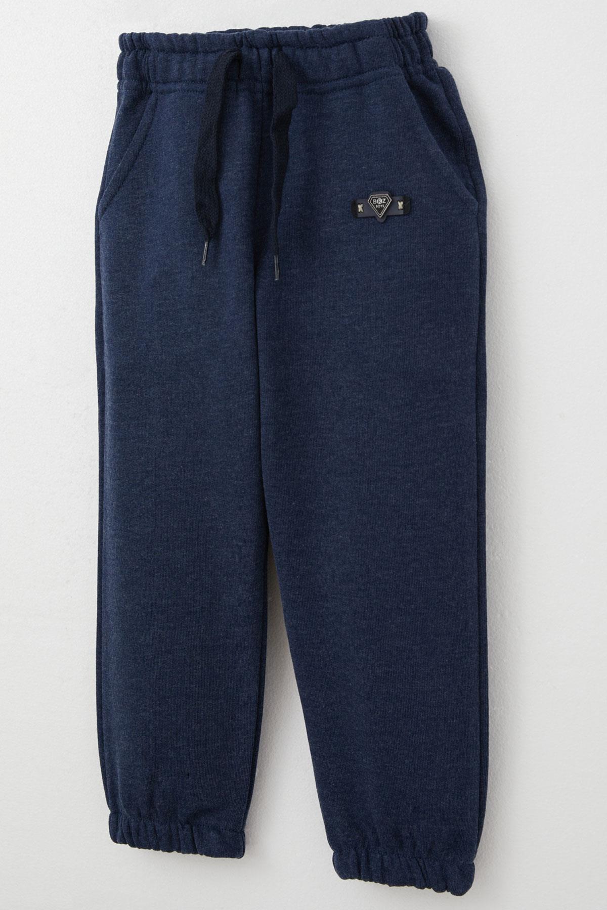 Breeze Erkek Çocuk Alt Armalı Bağcık Aksesuarlı Lacivert (1-4 Yaş)