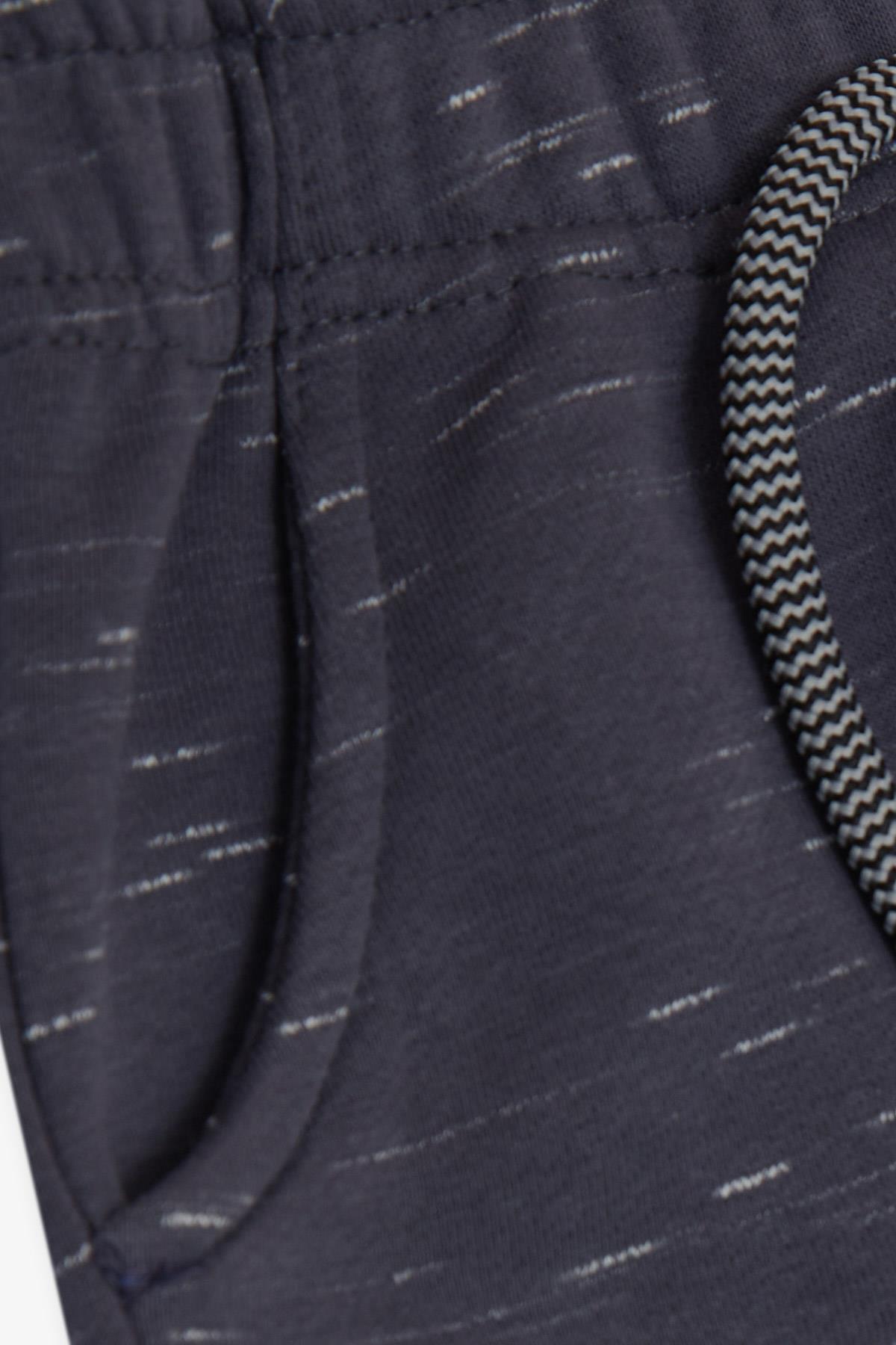 Breeze Erkek Çocuk Alt Bağcık Aksesuarlı Cepli Beli Lastikli Füme (1-4 Yaş)