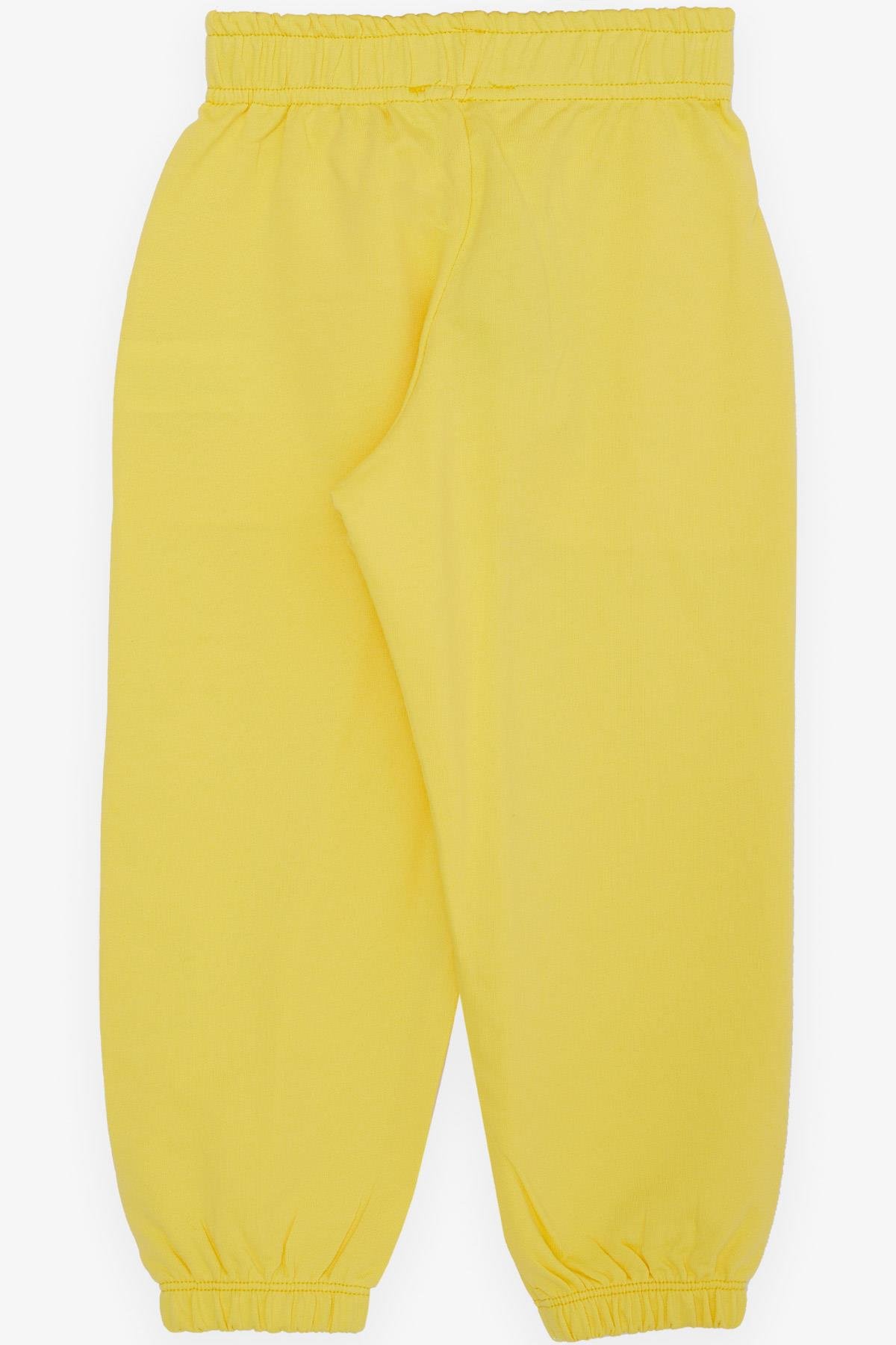 Breeze Erkek Çocuk Alt Gülenyüz Arma Nakışlı Bağcık Aksesuarlı Sarı (1-4 Yaş)