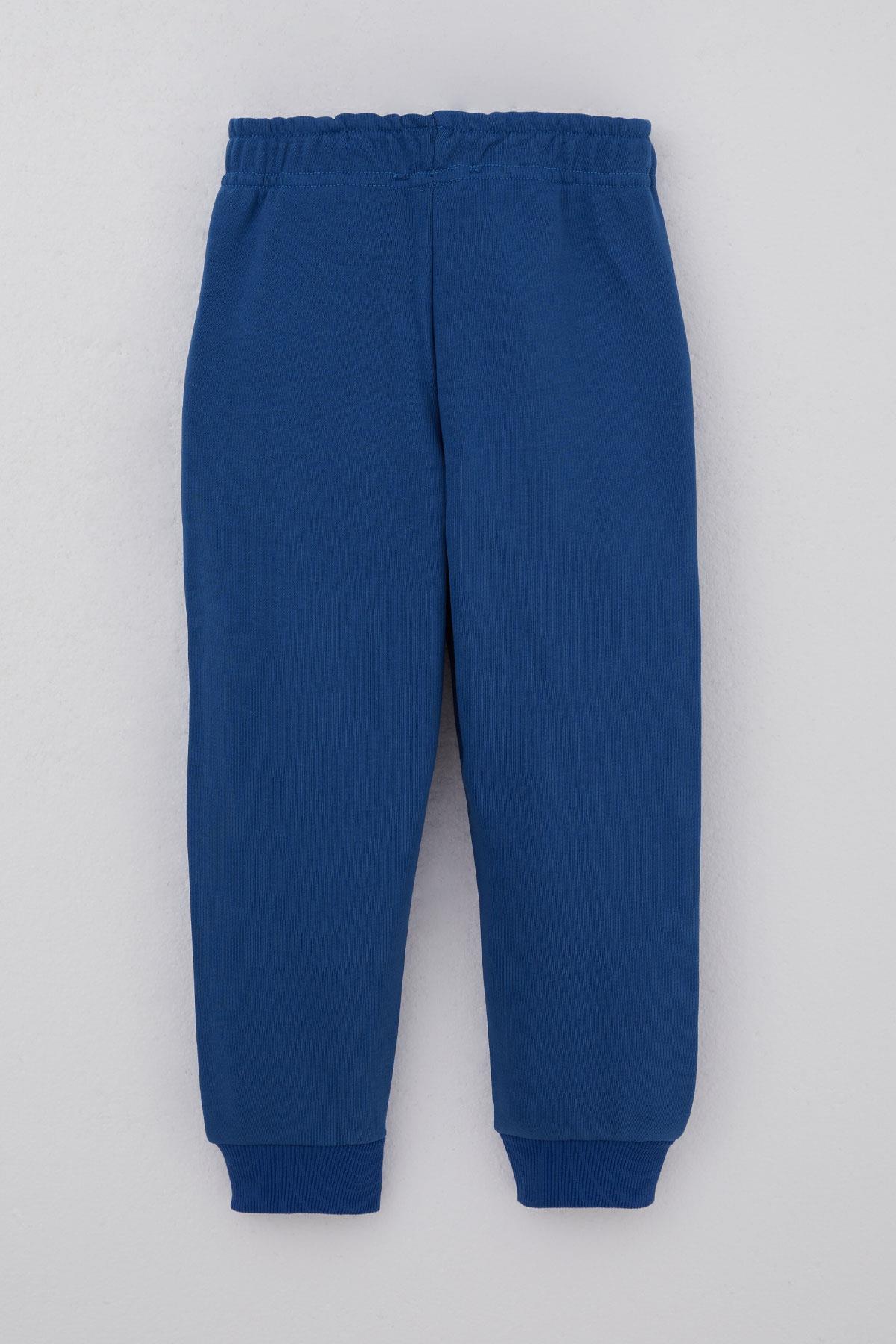 Breeze Erkek Çocuk Alt Köpekçik Nakışlı Bağcık Aksesuarlı Saks Mavisi (1-4 Yaş)