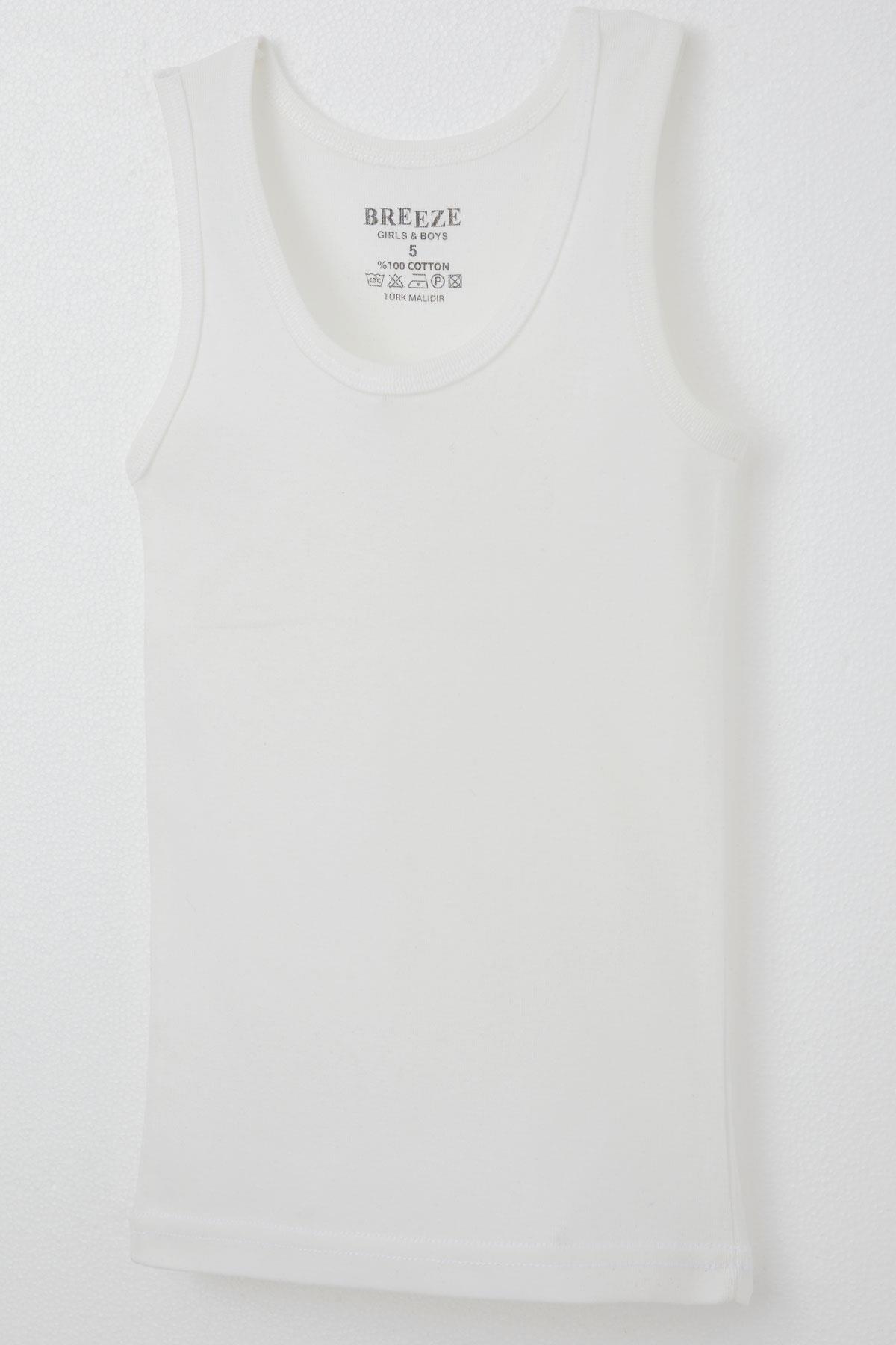 Breeze Erkek Çocuk Atlet Krem (5-13 Yaş)