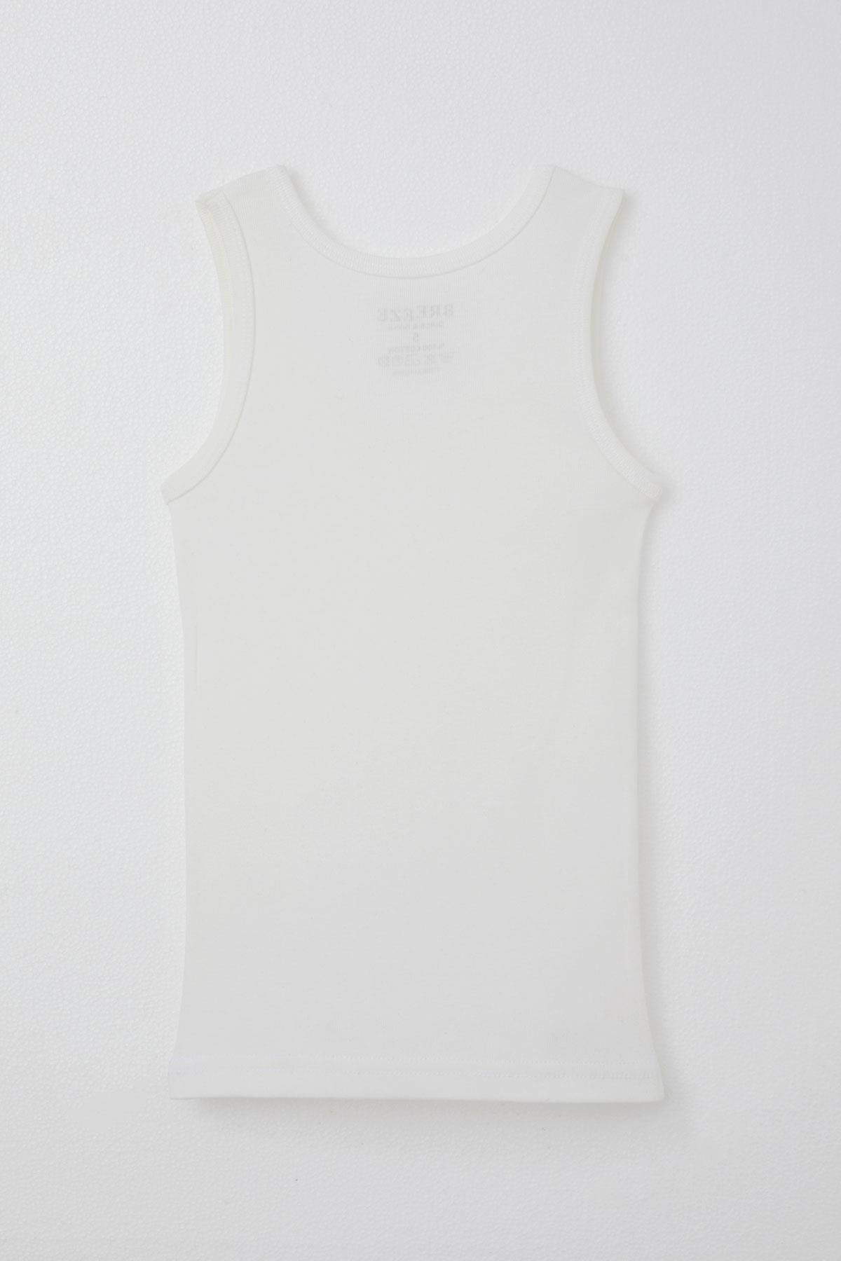 Breeze Erkek Çocuk Atlet Krem (5-13 Yaş)