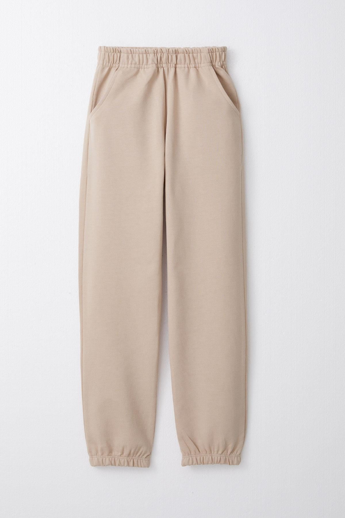 Breeze Erkek Çocuk Eşofman Alt Basic Bej (4-8 Yaş)